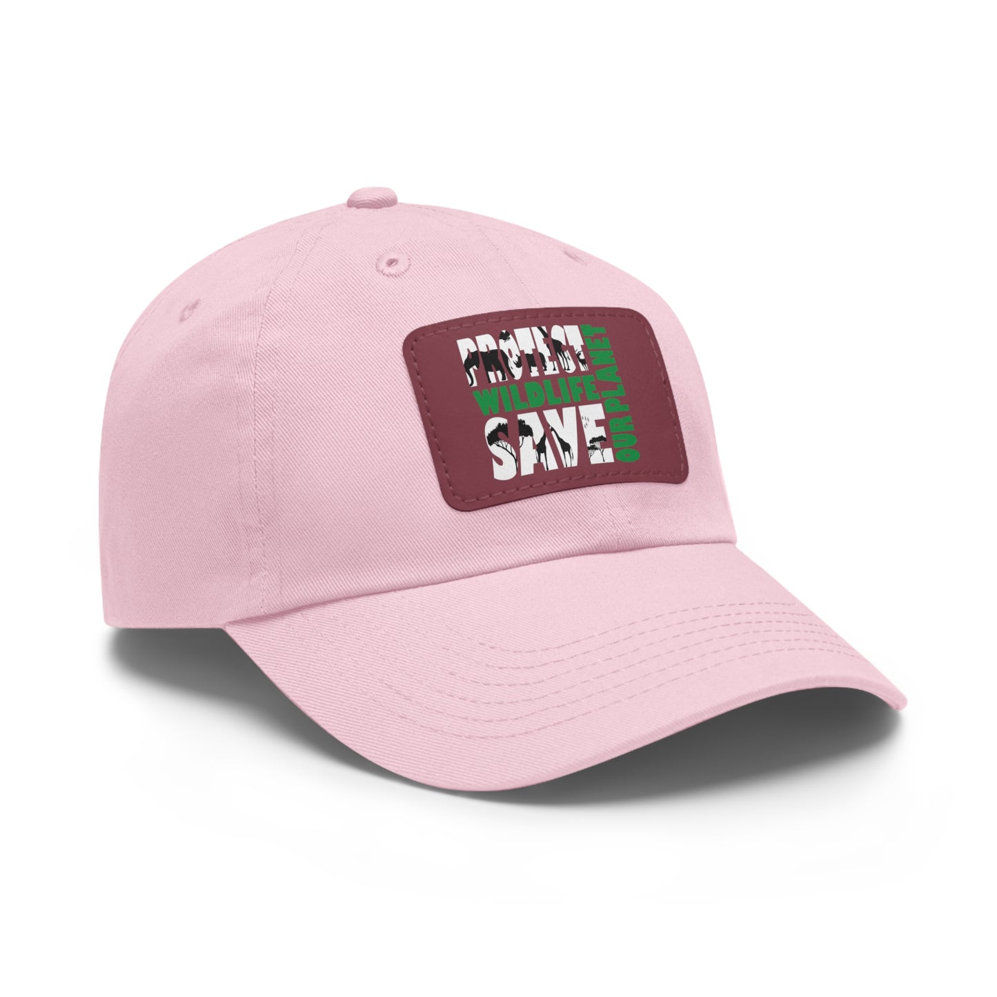 Wildlife & Planet Save Dad Hat with Leather Patch