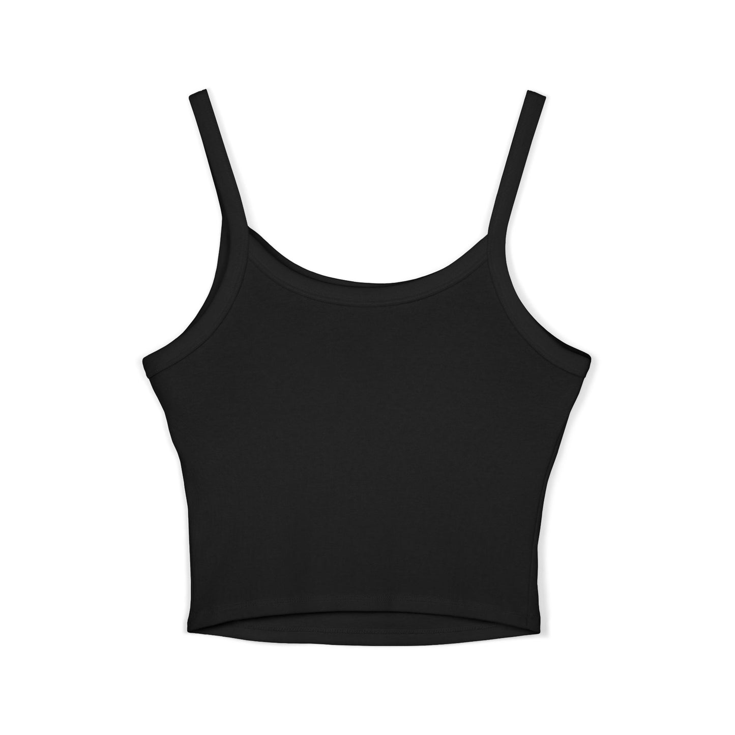 Cute Earth Graphic Women's Spaghetti Strap Tank Top - Eco-Friendly Vibe