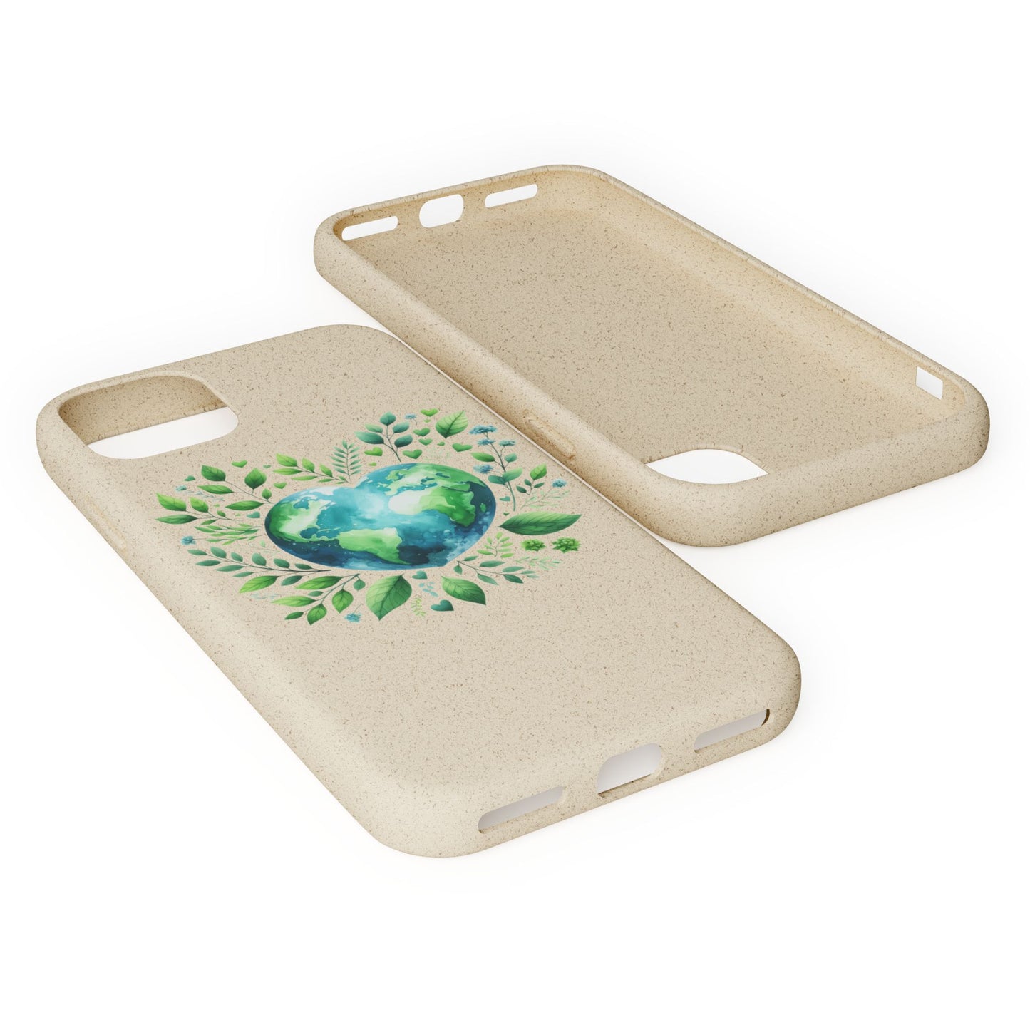 Cute Love Nature Phone case sustainable Biodegradable Phone Case