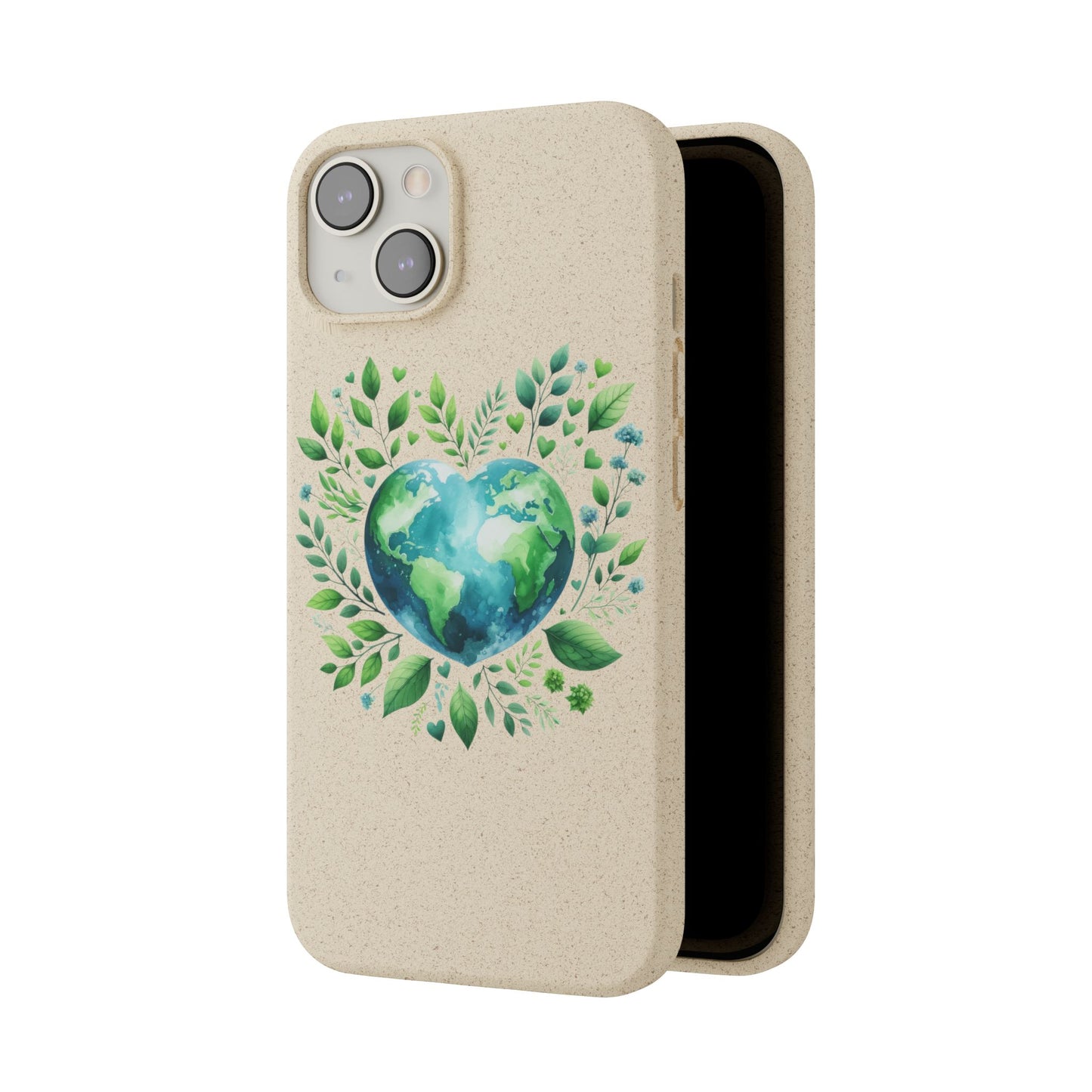 Cute Love Nature Phone case sustainable Biodegradable Phone Case