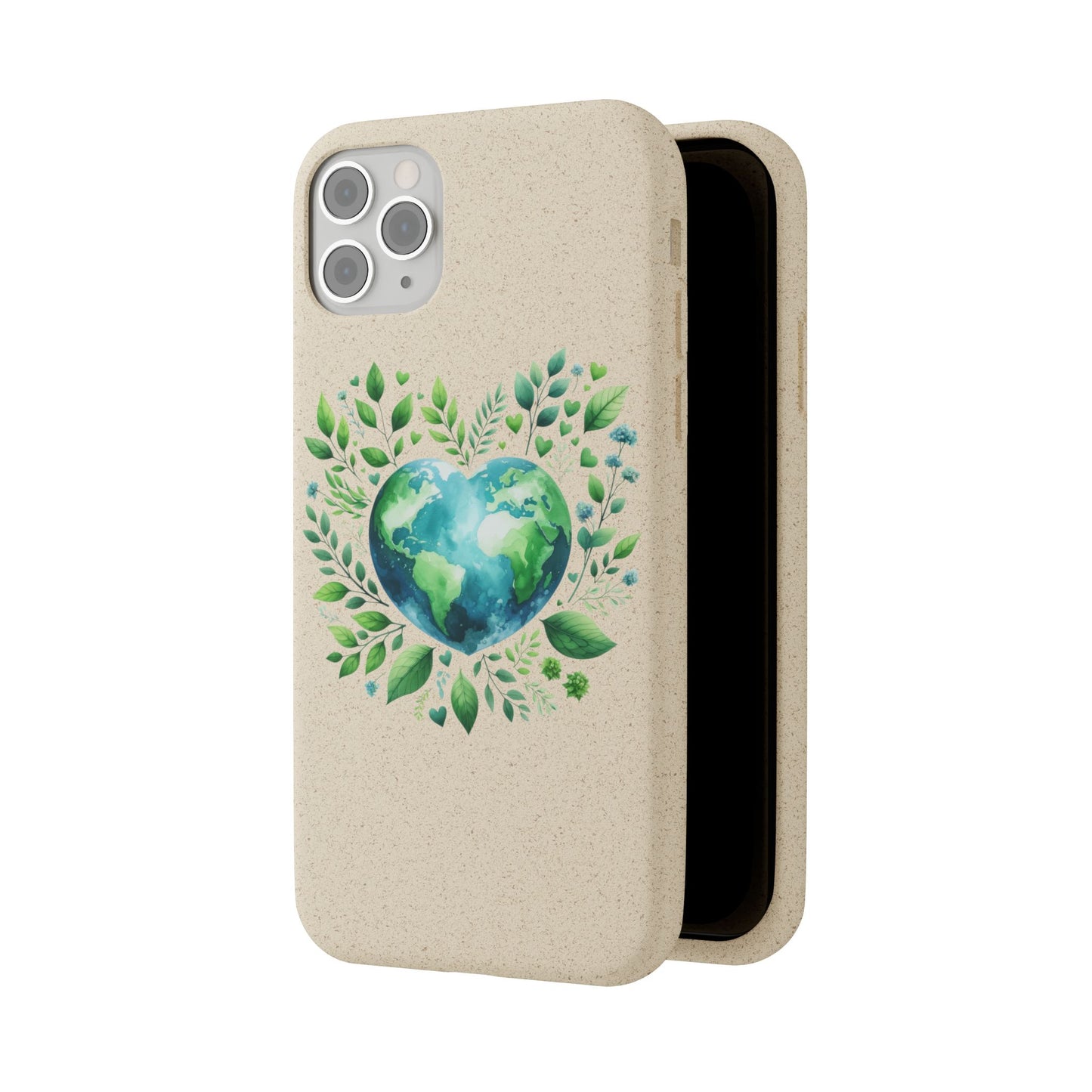Cute Love Nature Phone case sustainable Biodegradable Phone Case