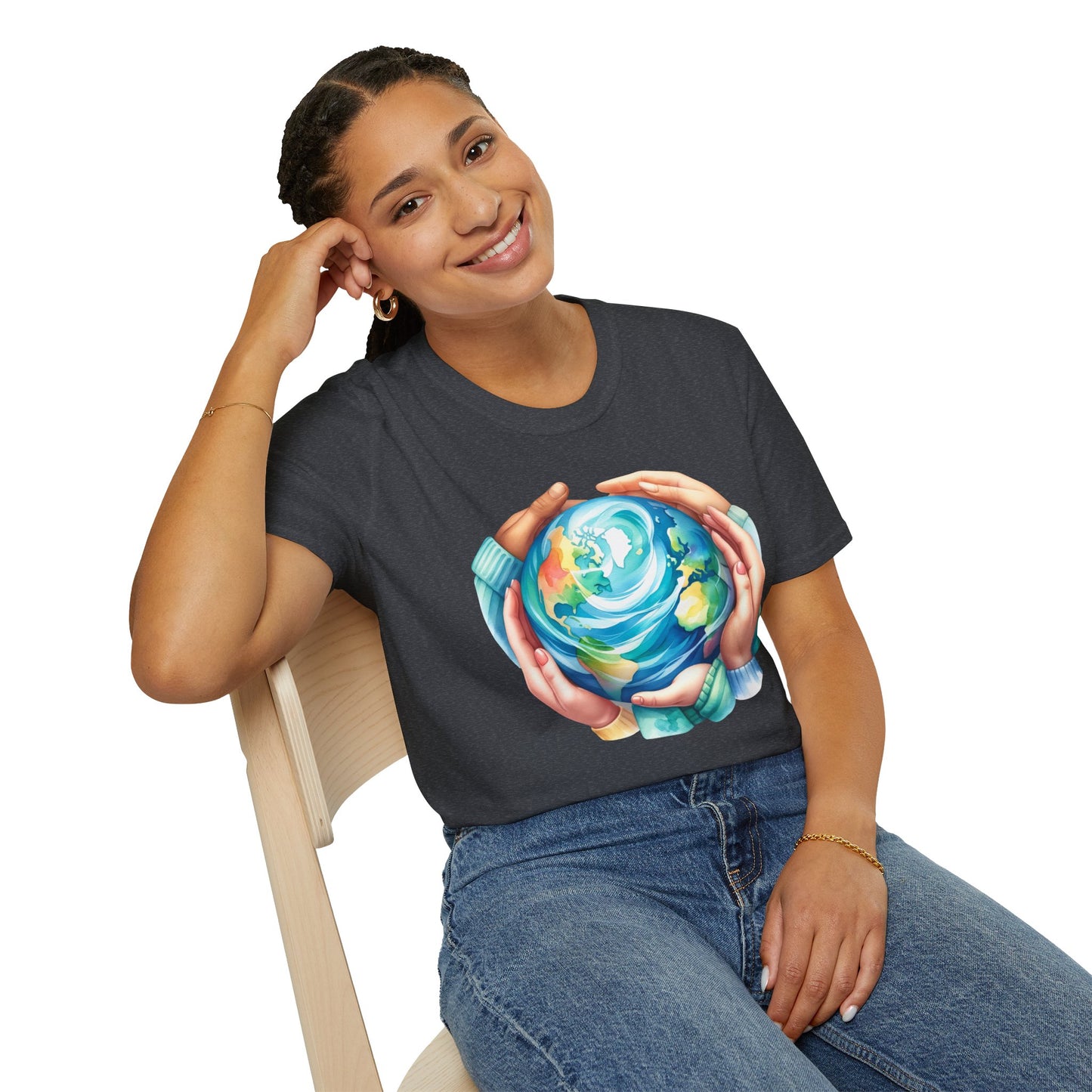 Earth Day Holding Hands T-Shirt