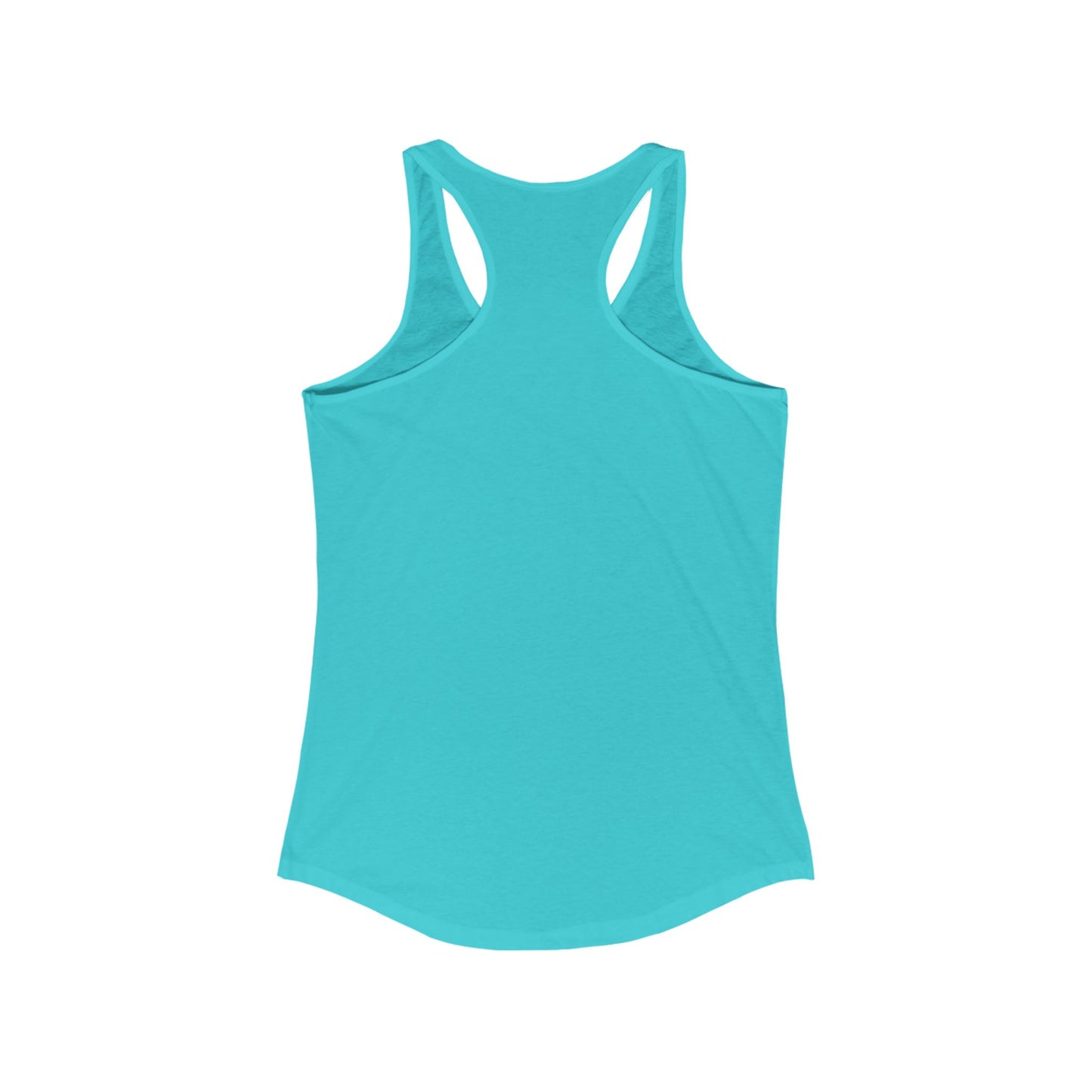 Eco-Friendly Turtle Graphic Women's Racerback Tank Top