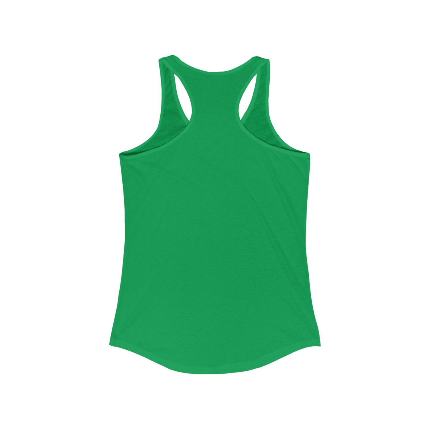 Eco-Friendly Turtle Graphic Women's Racerback Tank Top