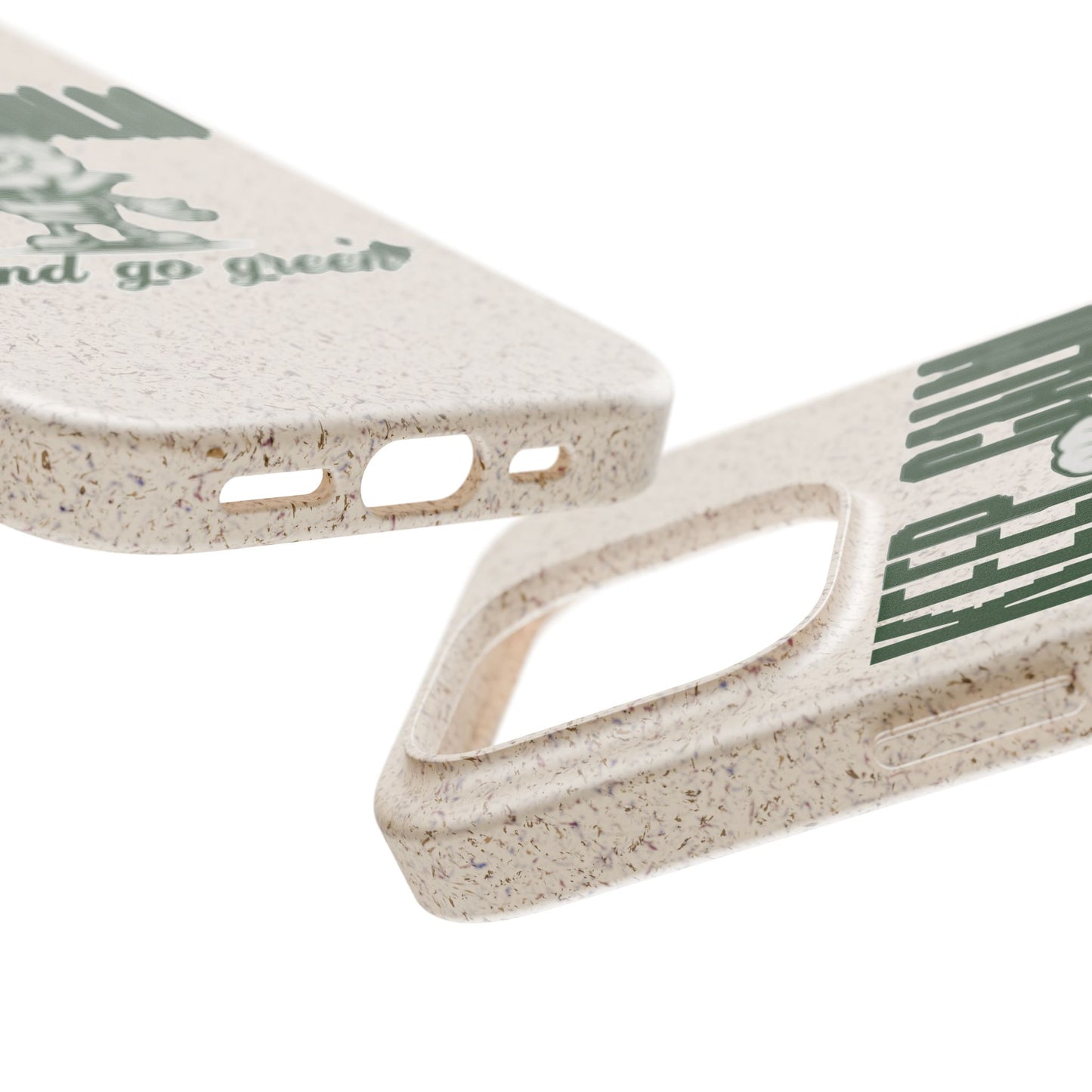 Go Green Biodegradable Phone Case