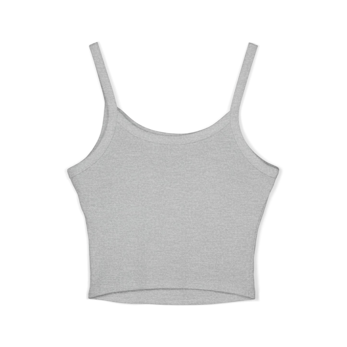 Cute Earth Graphic Women's Spaghetti Strap Tank Top - Eco-Friendly Vibe