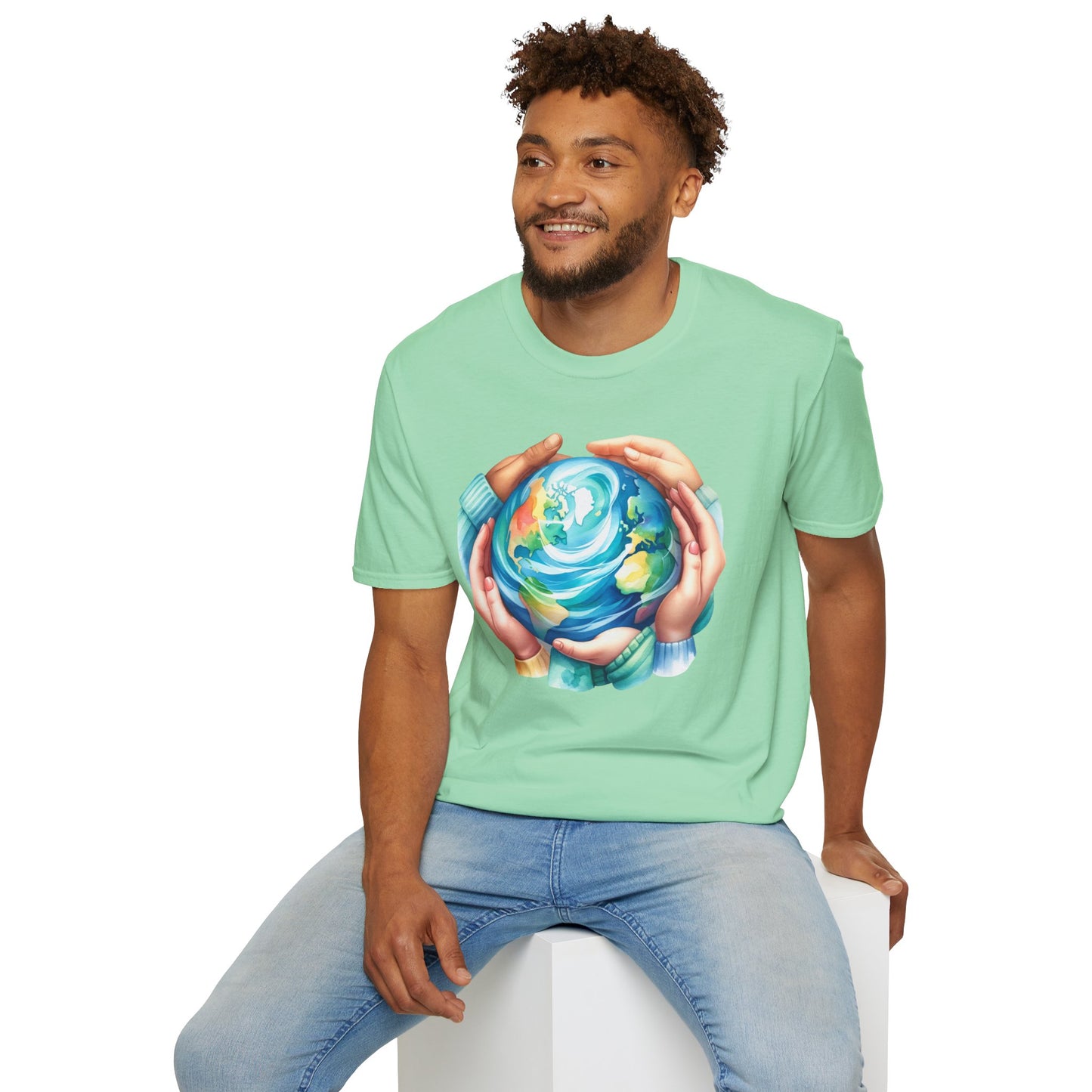 Earth Day Holding Hands T-Shirt