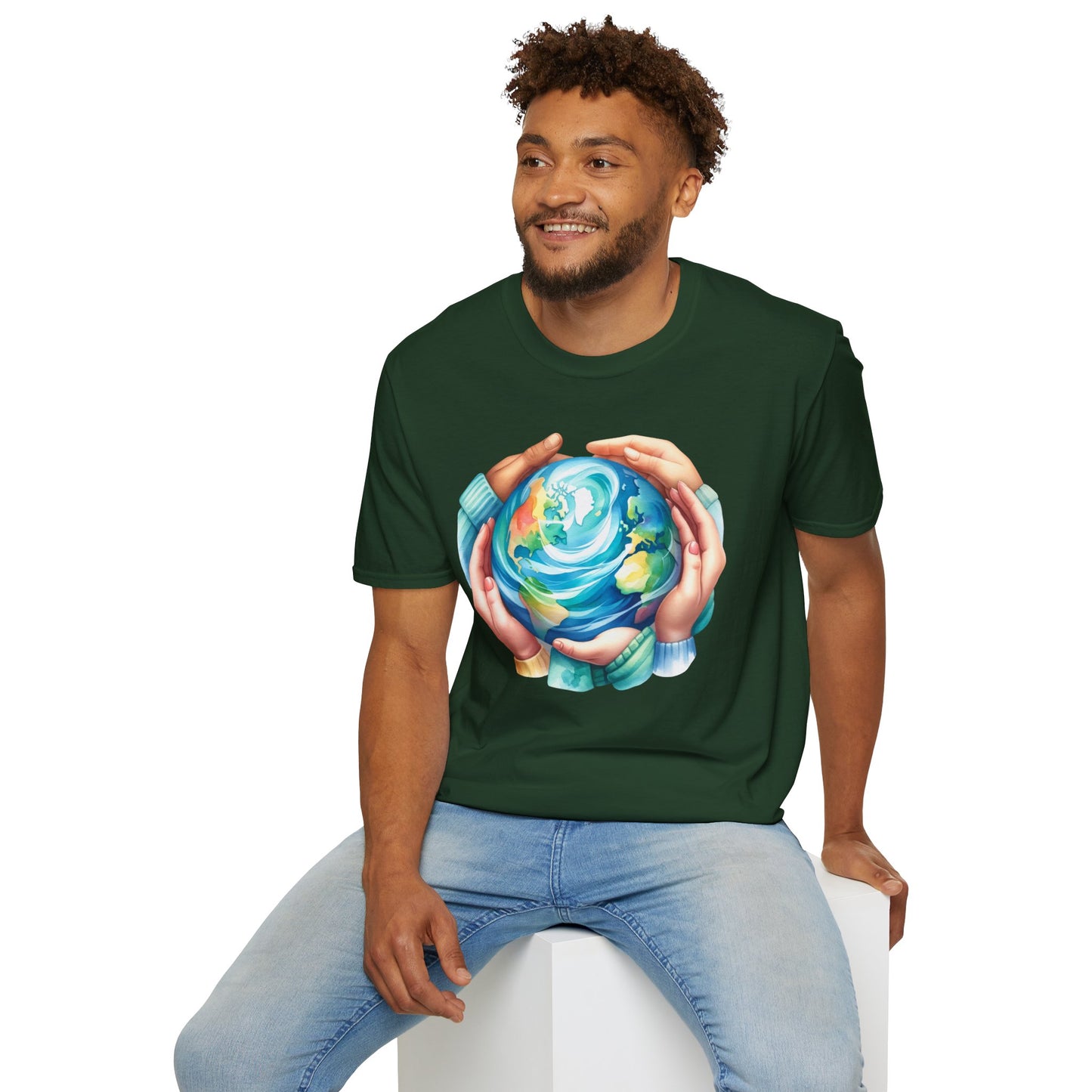 Earth Day Holding Hands T-Shirt