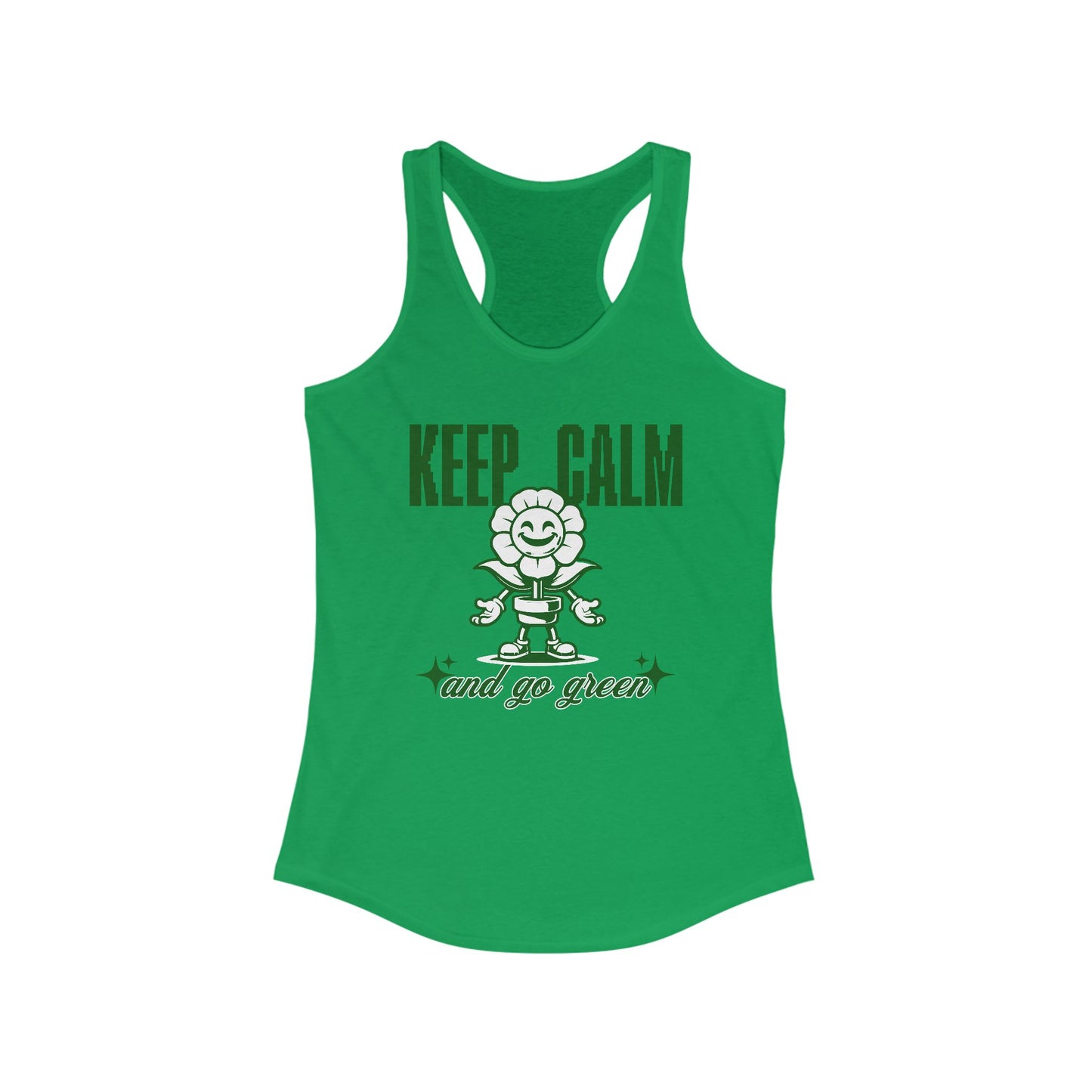 Green Women Tank Top