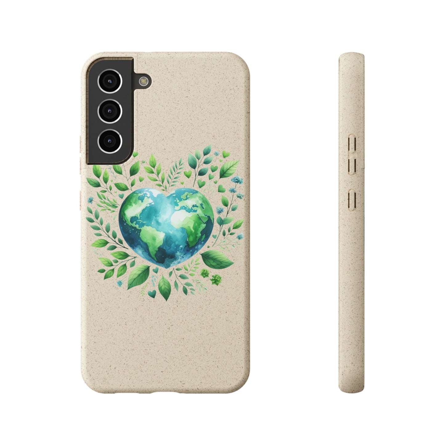 Cute Love Nature Phone case sustainable Biodegradable Phone Case