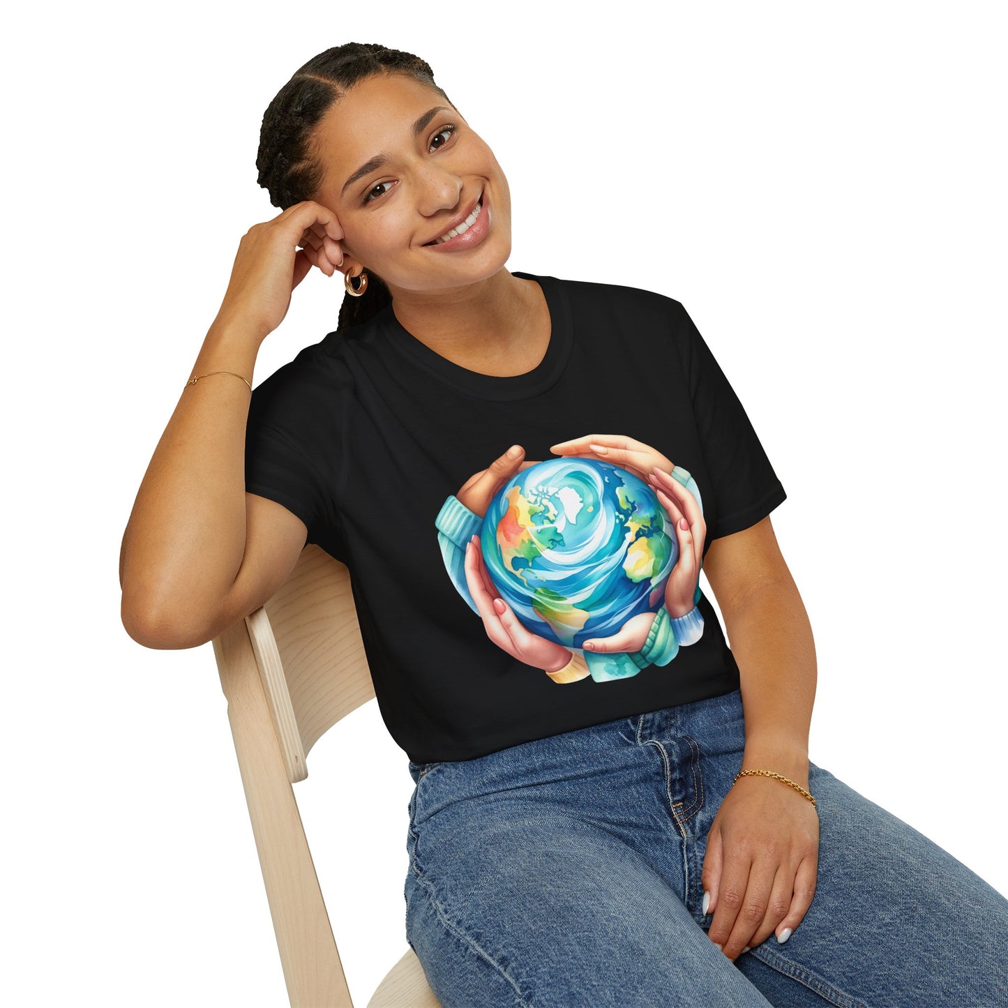 Earth Day Holding Hands T-Shirt