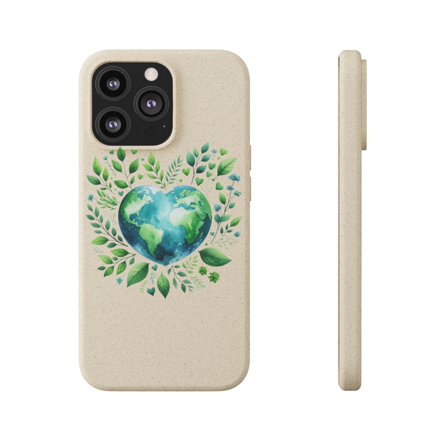 Cute Love Nature Phone case sustainable Biodegradable Phone Case