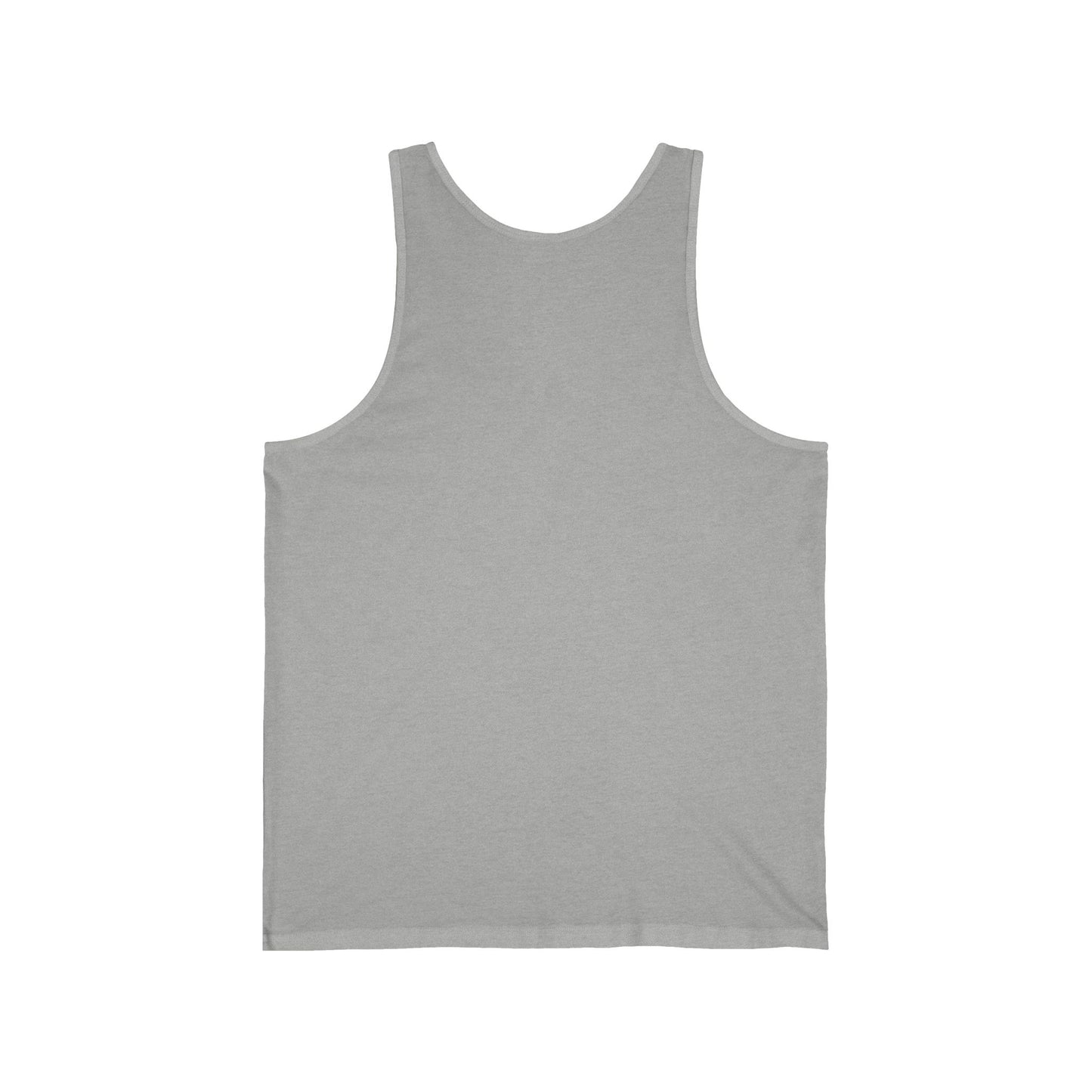 Unisex Jersey Tank with Earth Graphic - Eco-Friendly Apparel for Nature Lovers