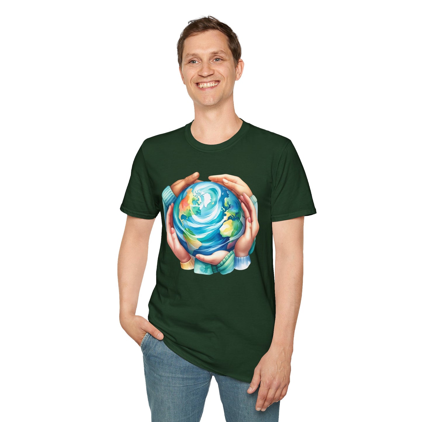 Earth Day Holding Hands T-Shirt