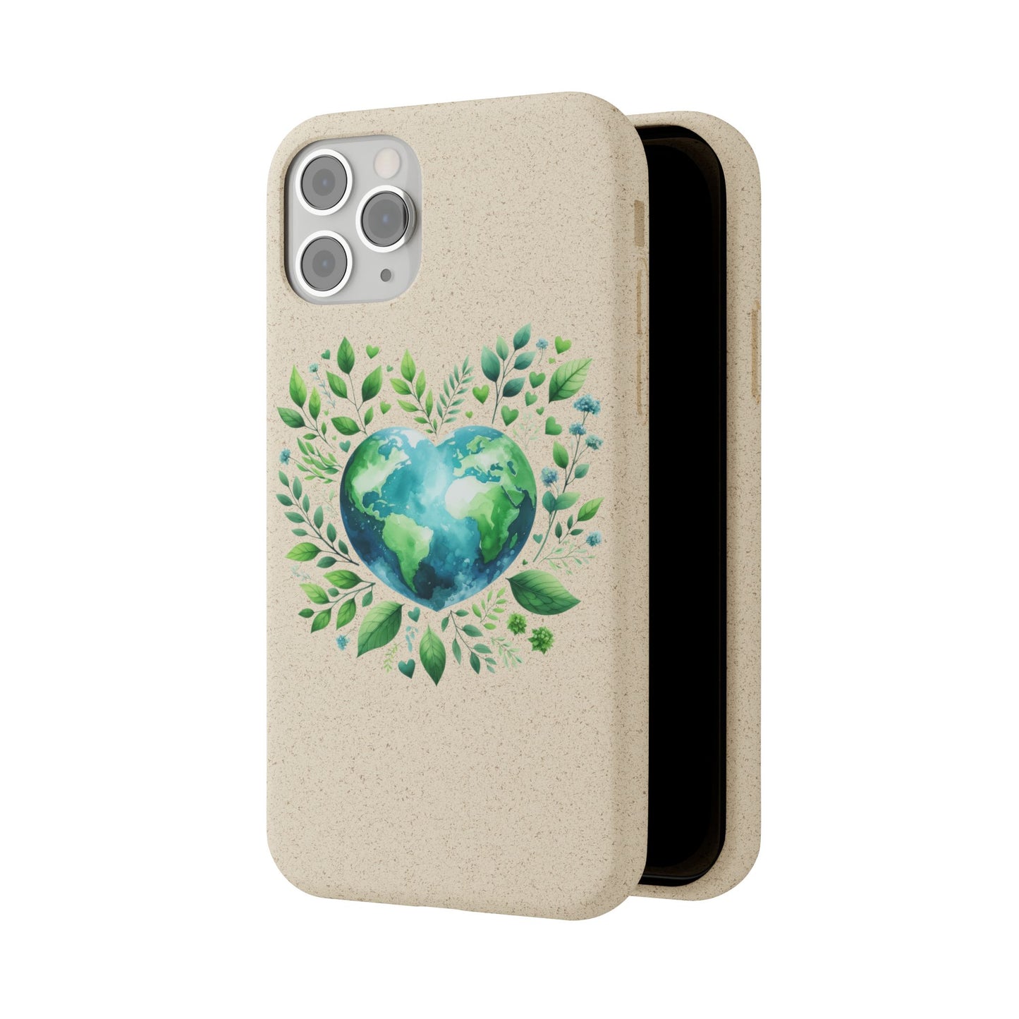 Cute Love Nature Phone case sustainable Biodegradable Phone Case