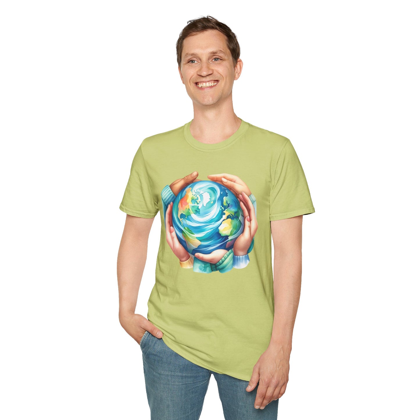 Earth Day Holding Hands T-Shirt