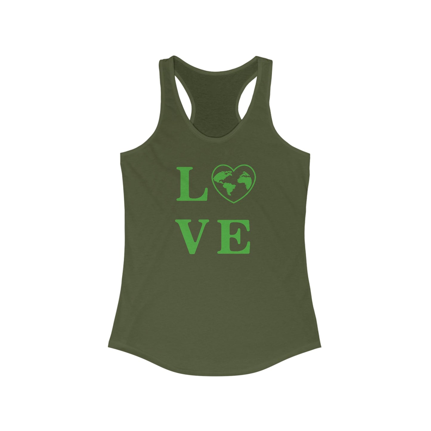 Earth Day Love Women Tank Top
