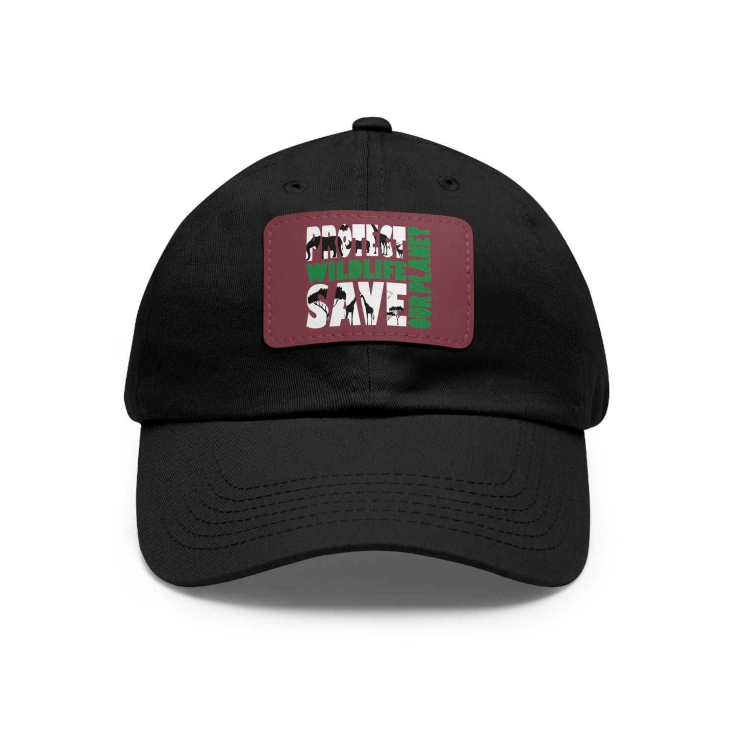 Wildlife & Planet Save Dad Hat with Leather Patch