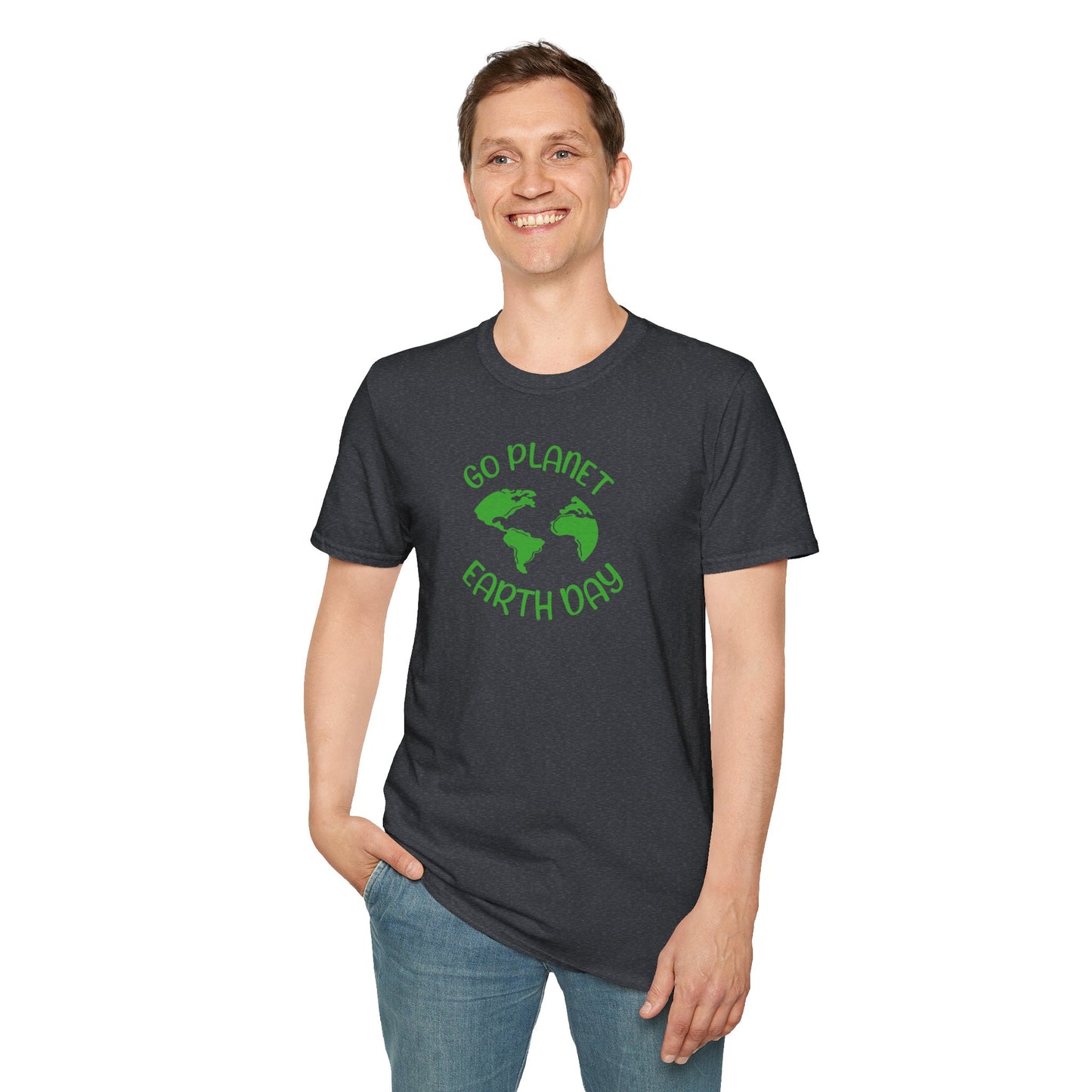 Earth Day Unisex T-Shirt - Go Planet Design