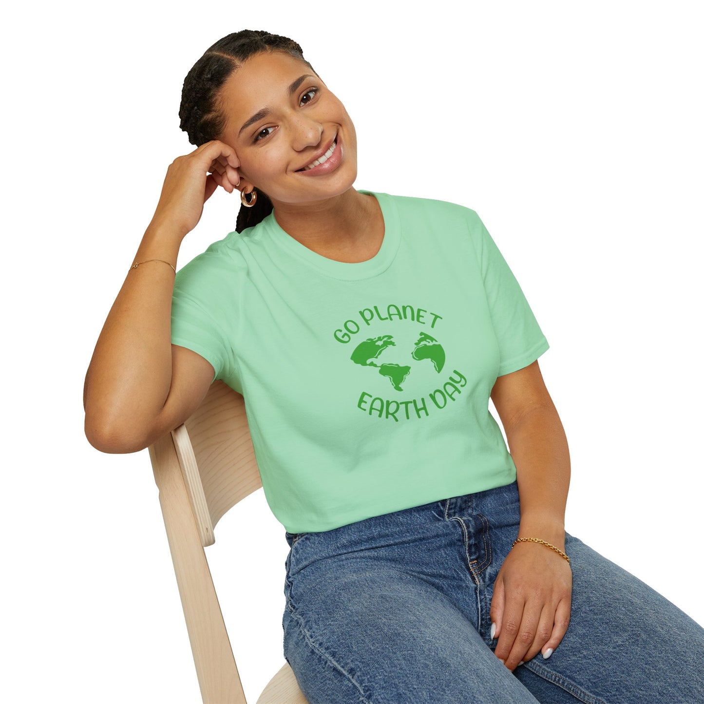Earth Day Unisex T-Shirt - Go Planet Design