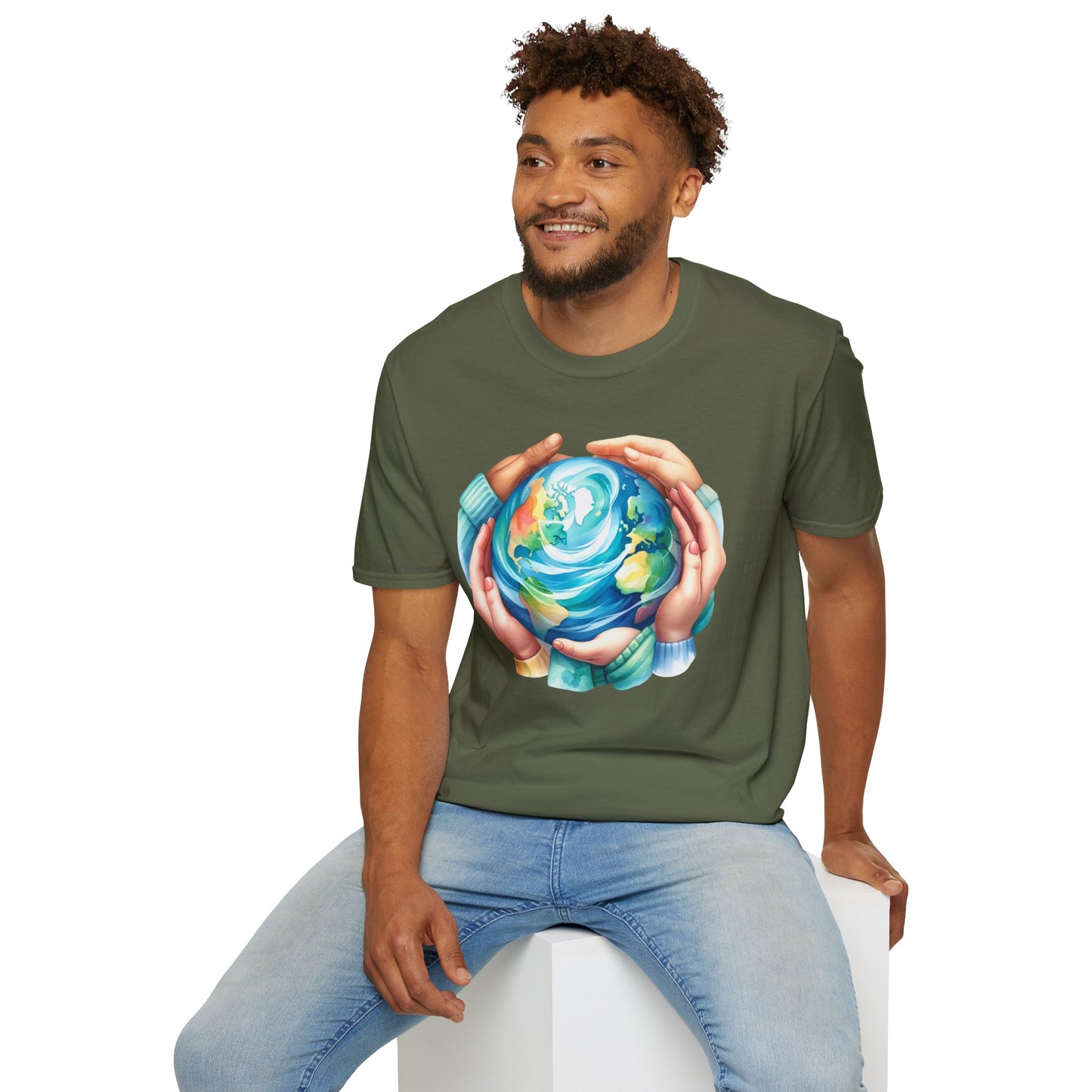 Earth Day Holding Hands T-Shirt