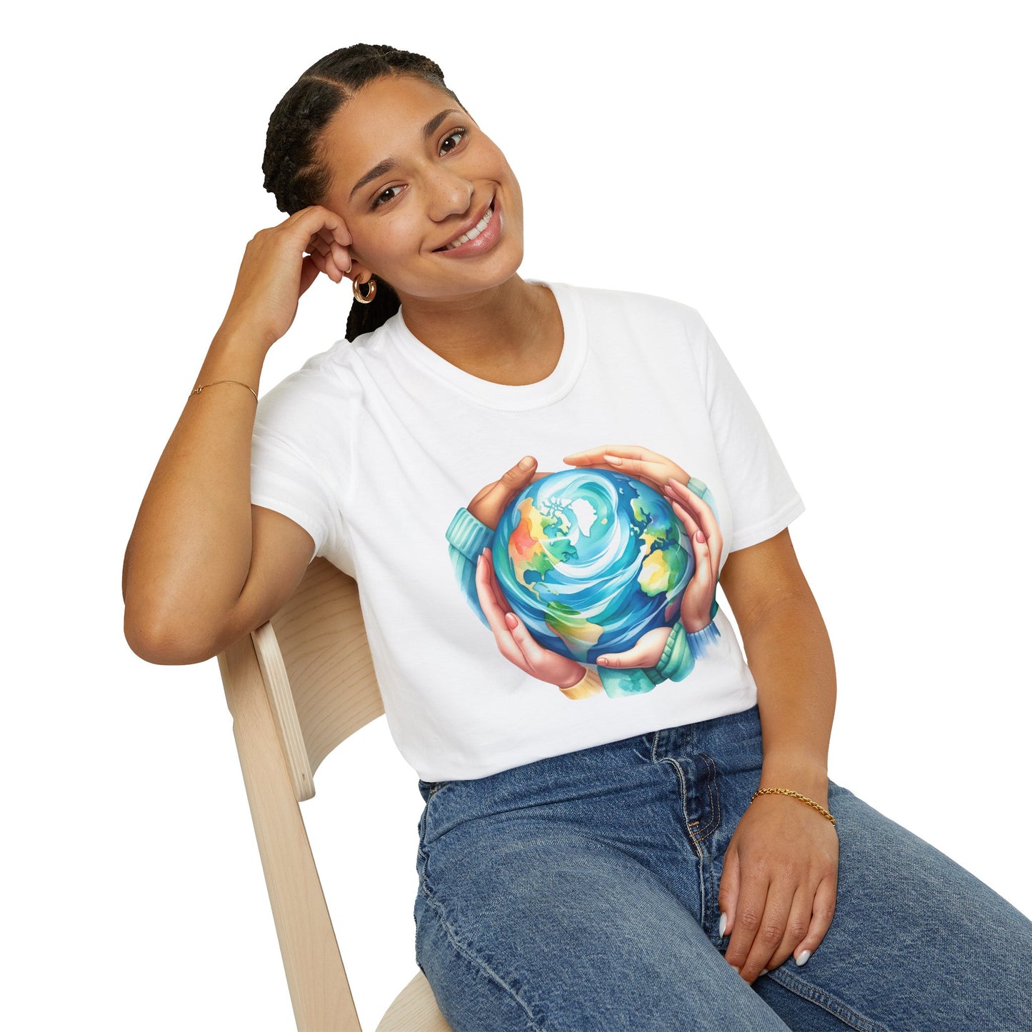 Earth Day Holding Hands T-Shirt