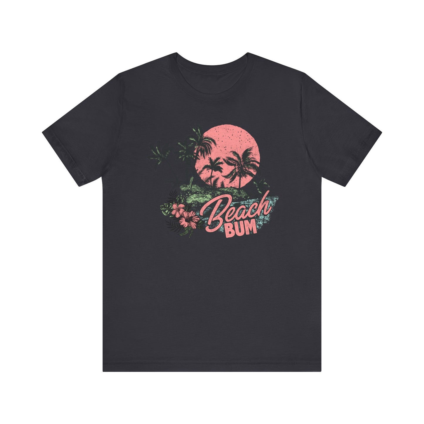 Beach Bum Unisex Short Sleeve Tee - Summer Vibes Shirt