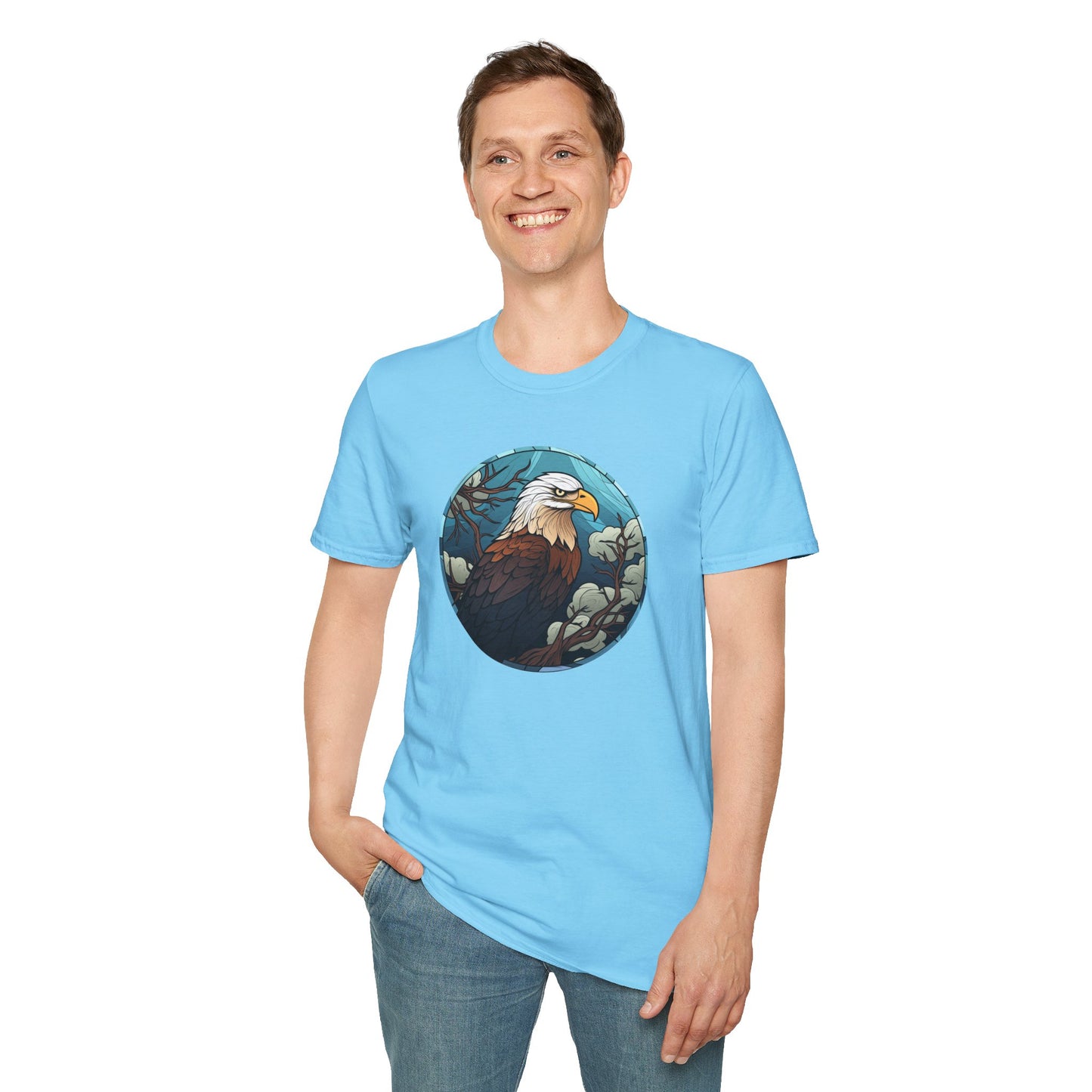 Eagle Unisex T-Shirt for Wildlife Enthusiasts
