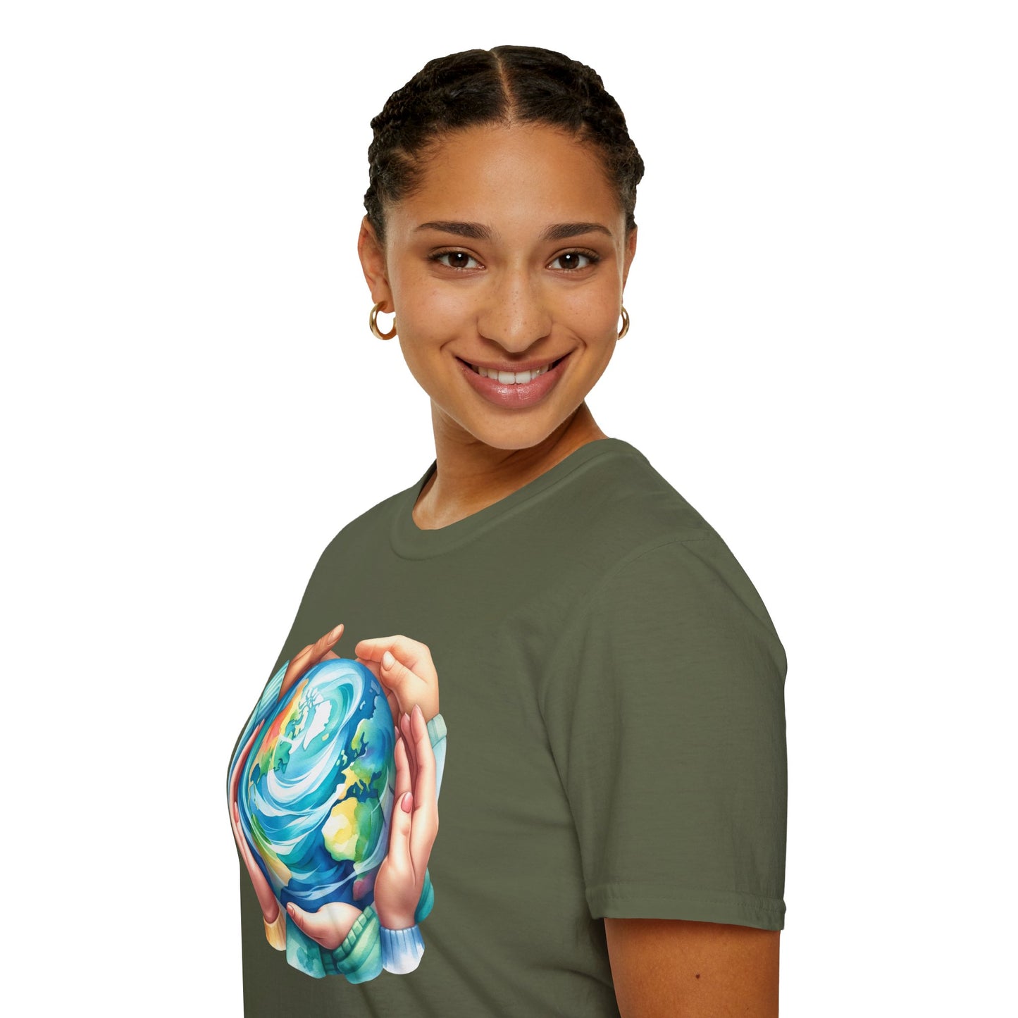 Earth Day Holding Hands T-Shirt