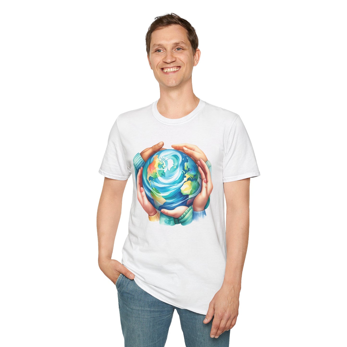 Earth Day Holding Hands T-Shirt