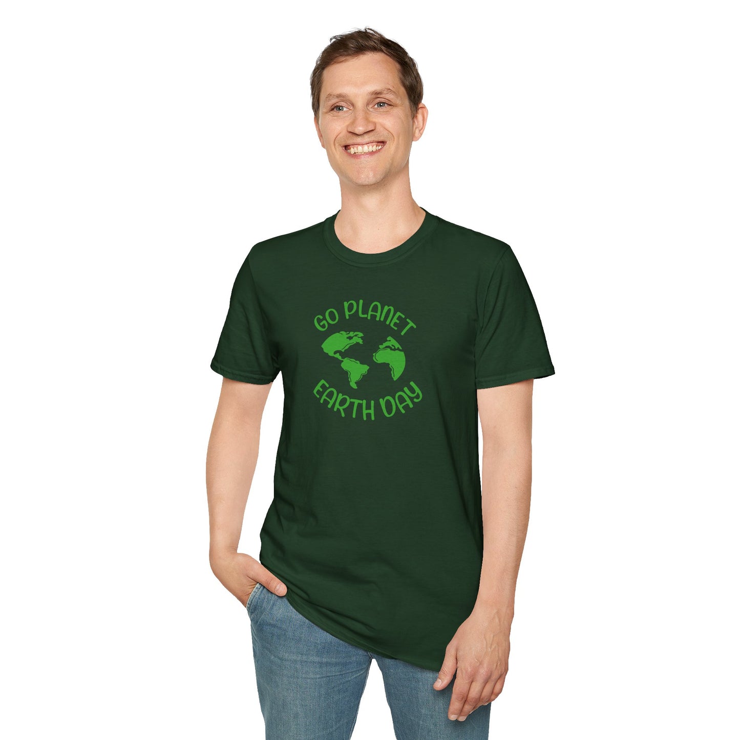 Earth Day Unisex T-Shirt - Go Planet Design