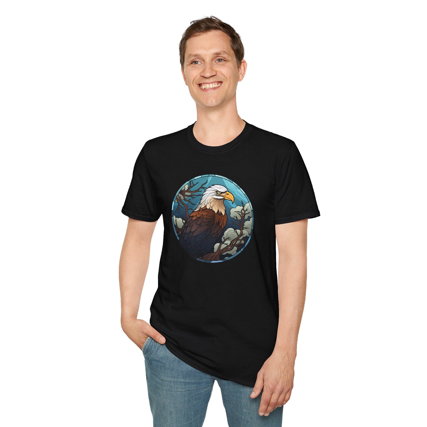 Eagle Unisex T-Shirt for Wildlife Enthusiasts