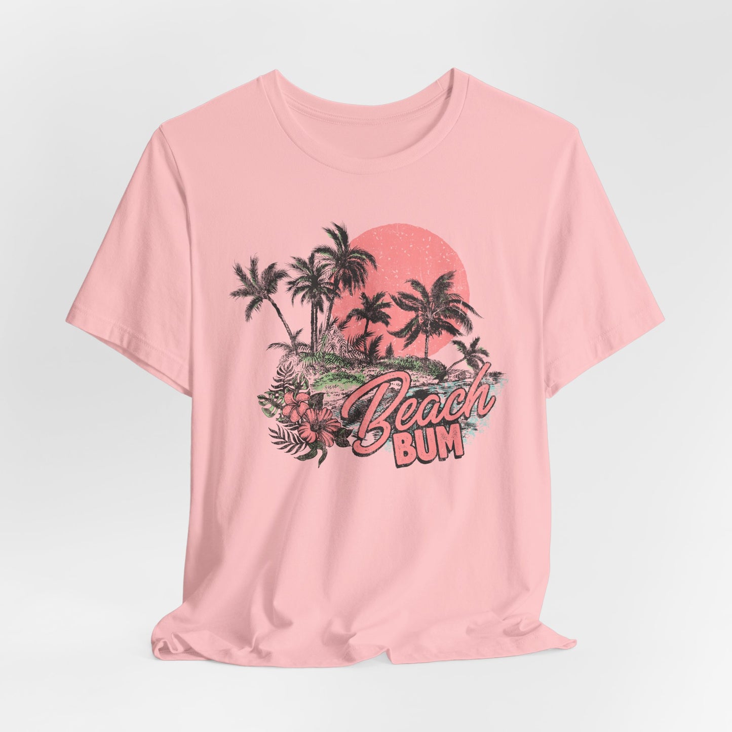 Beach Bum Unisex Short Sleeve Tee - Summer Vibes Shirt