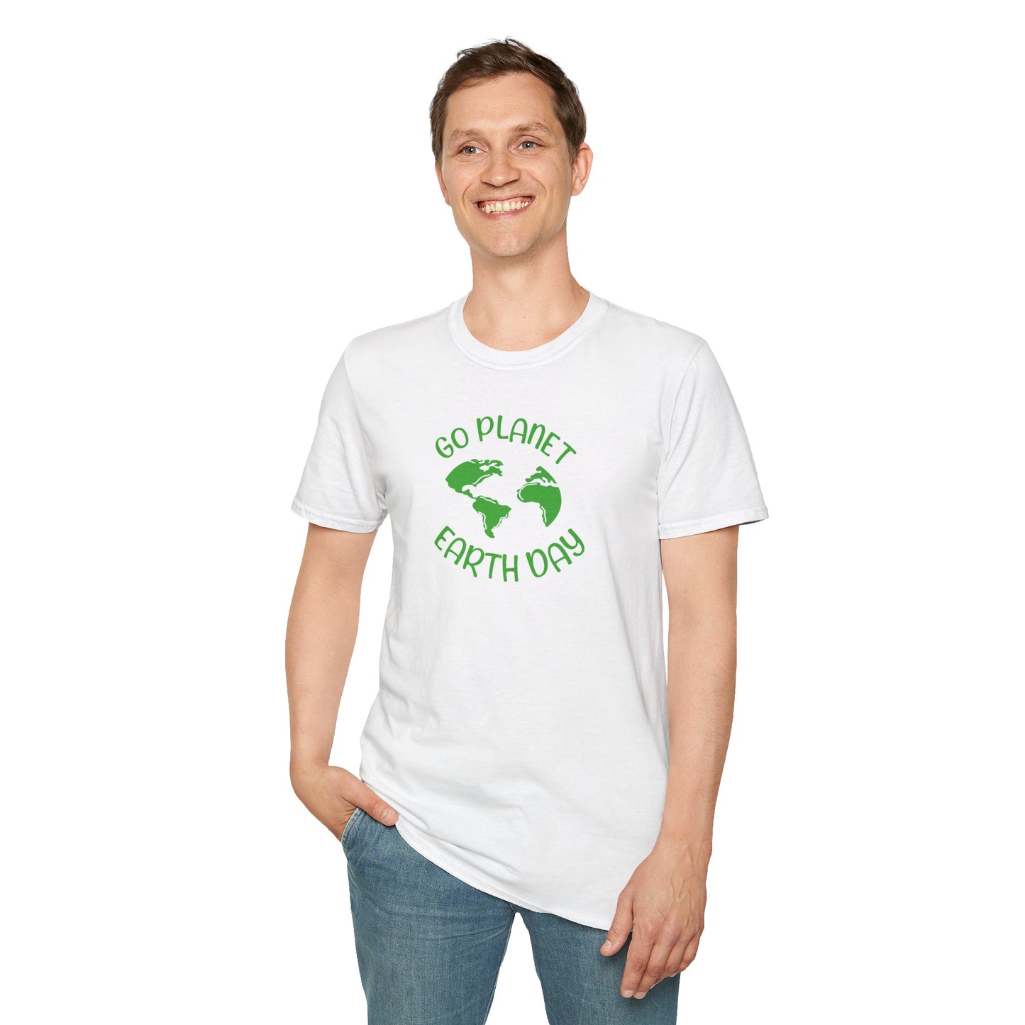 Earth Day Unisex T-Shirt - Go Planet Design