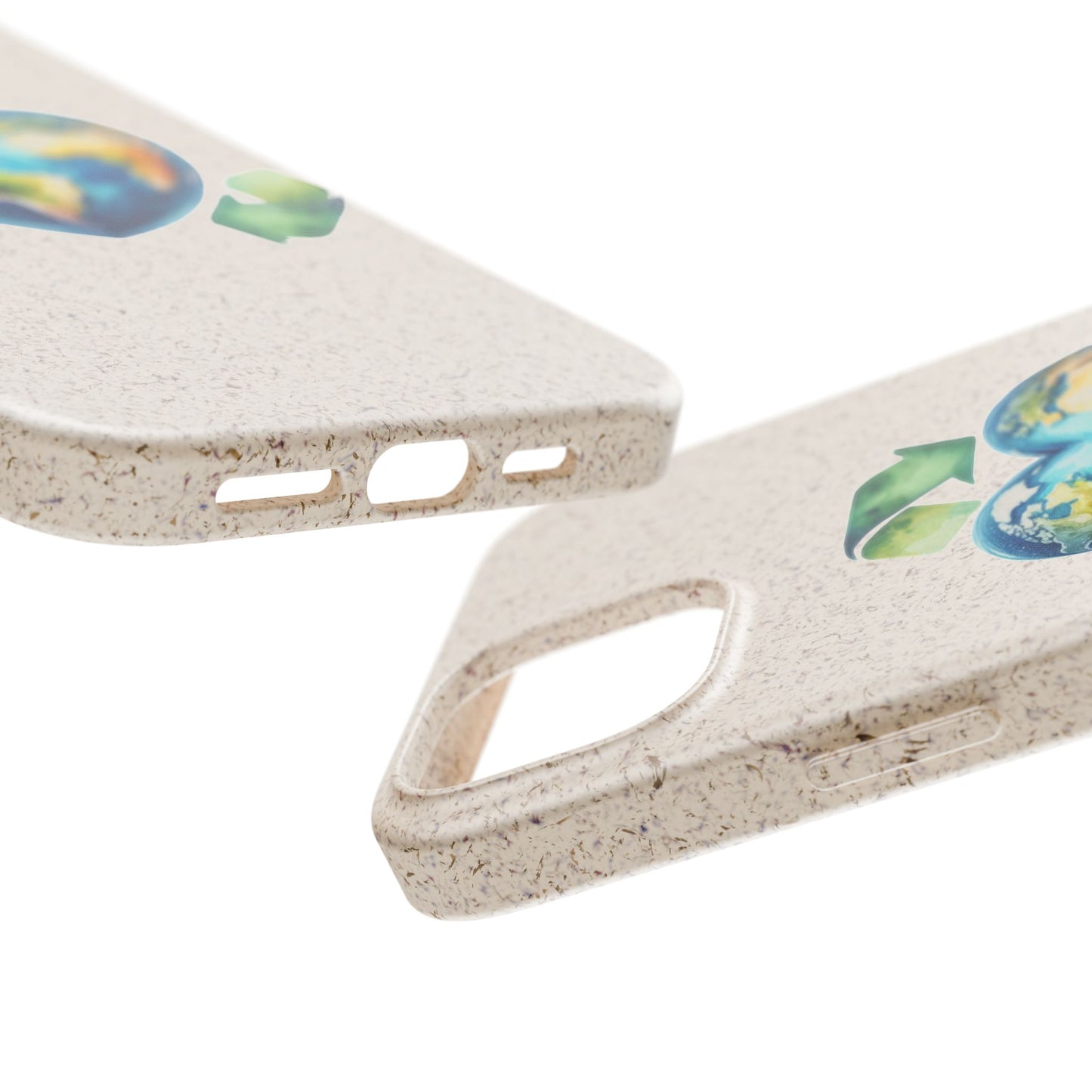 Cute Earth Design - Sustainable Living Biodegradable Phone Case