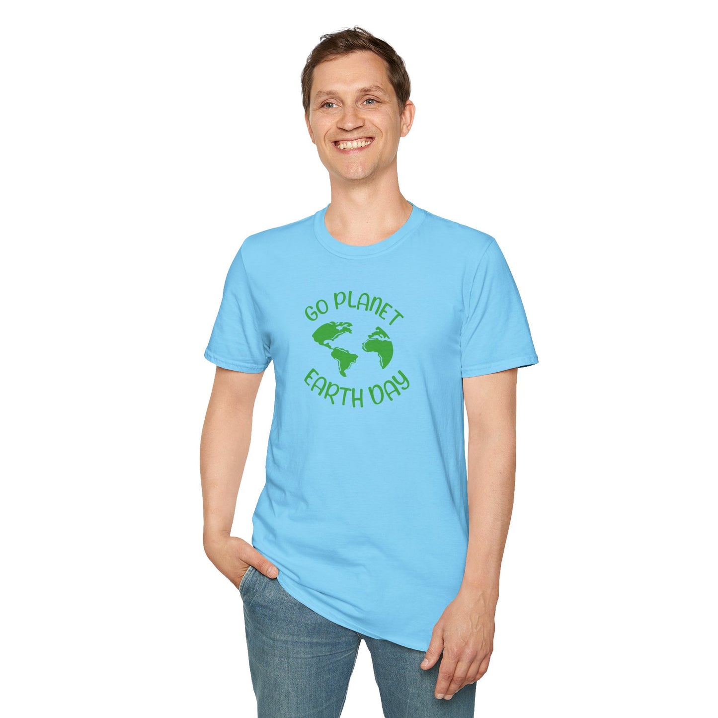 Earth Day Unisex T-Shirt - Go Planet Design