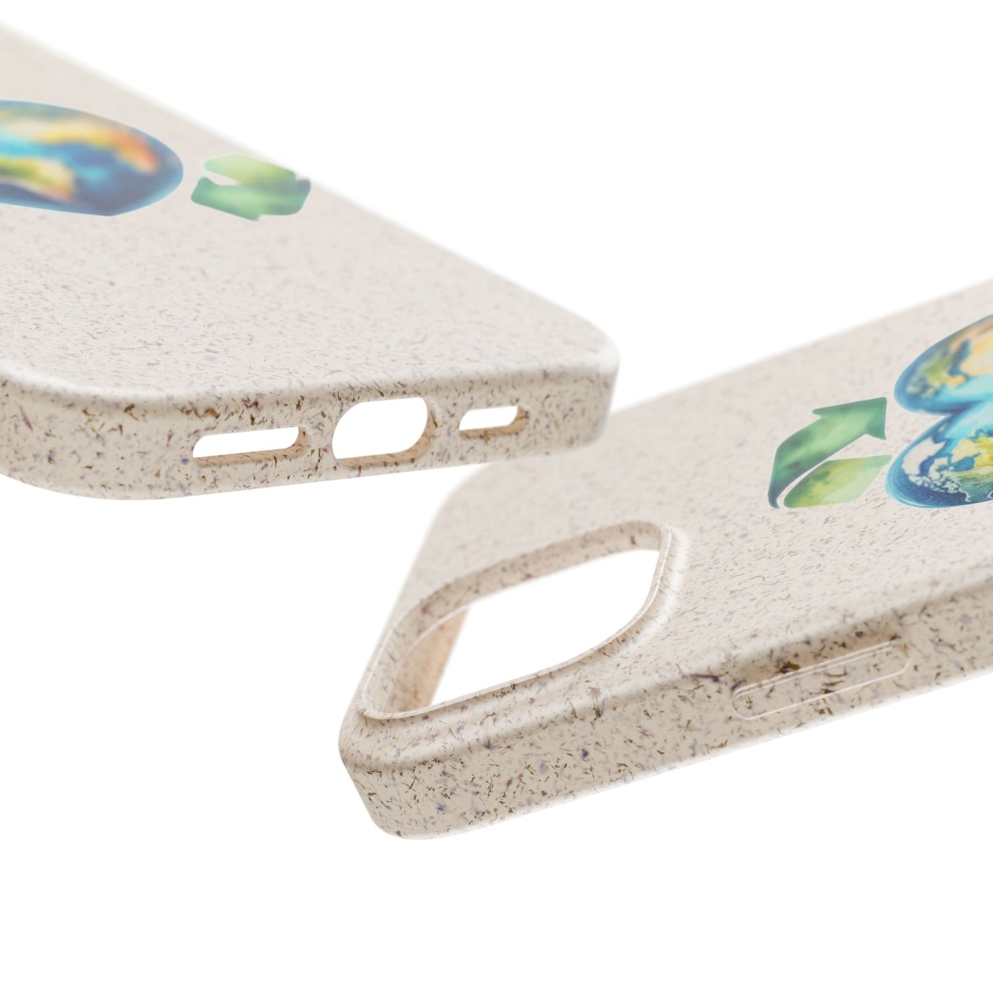Cute Earth Design - Sustainable Living Biodegradable Phone Case