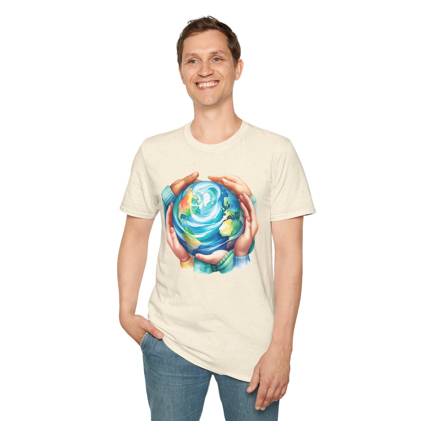 Earth Day Holding Hands T-Shirt