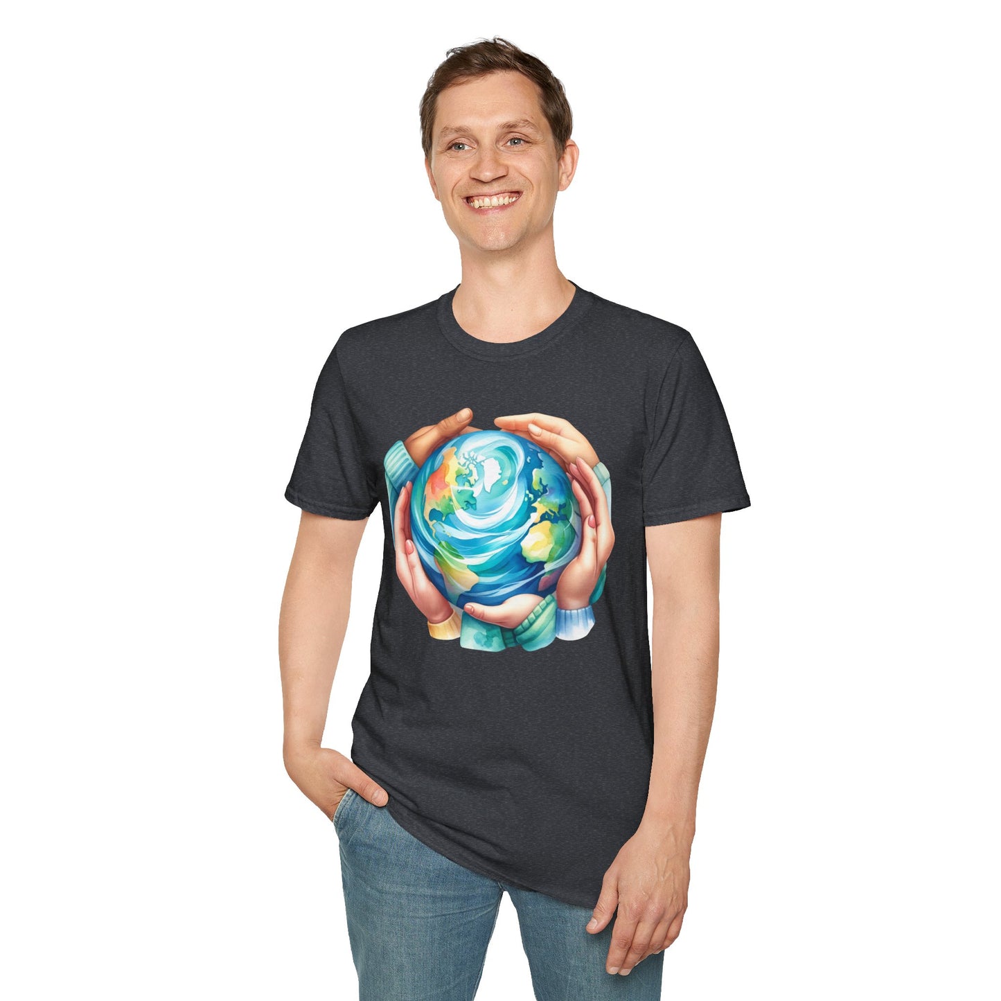 Earth Day Holding Hands T-Shirt