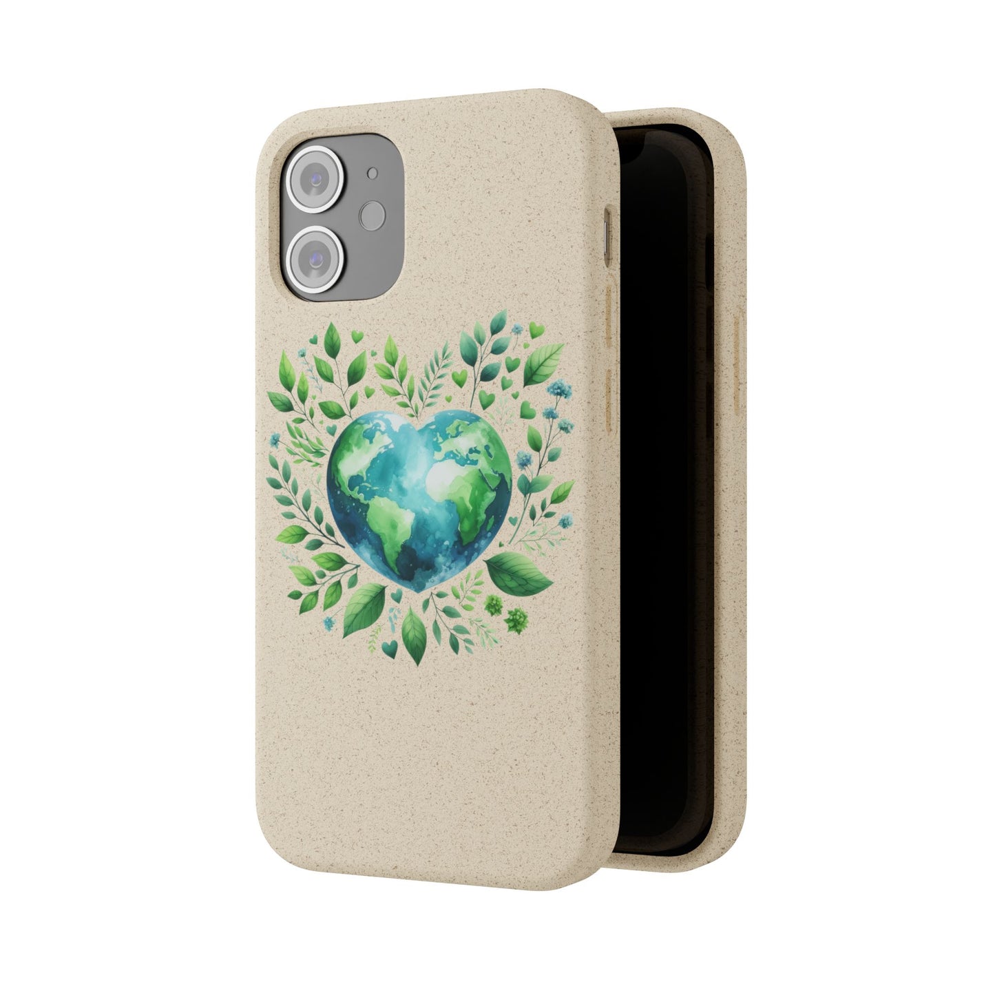 Cute Love Nature Phone case sustainable Biodegradable Phone Case