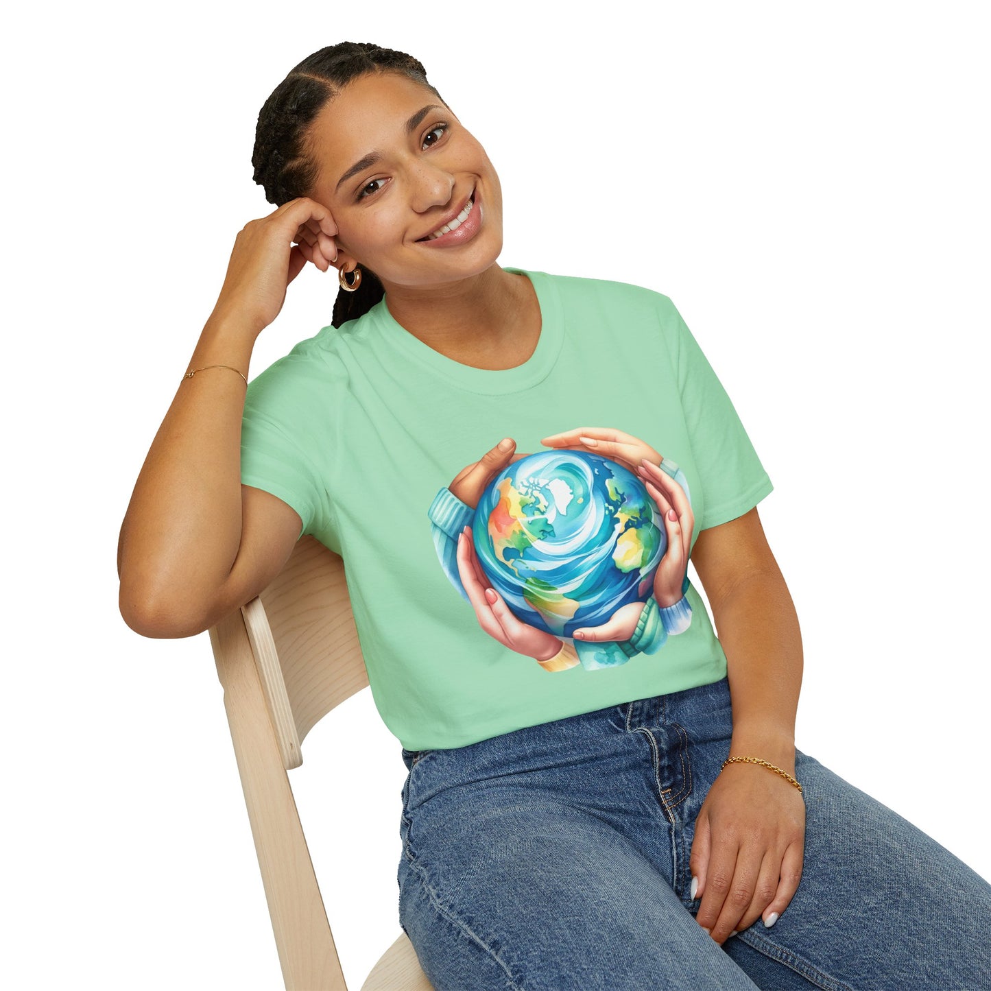 Earth Day Holding Hands T-Shirt