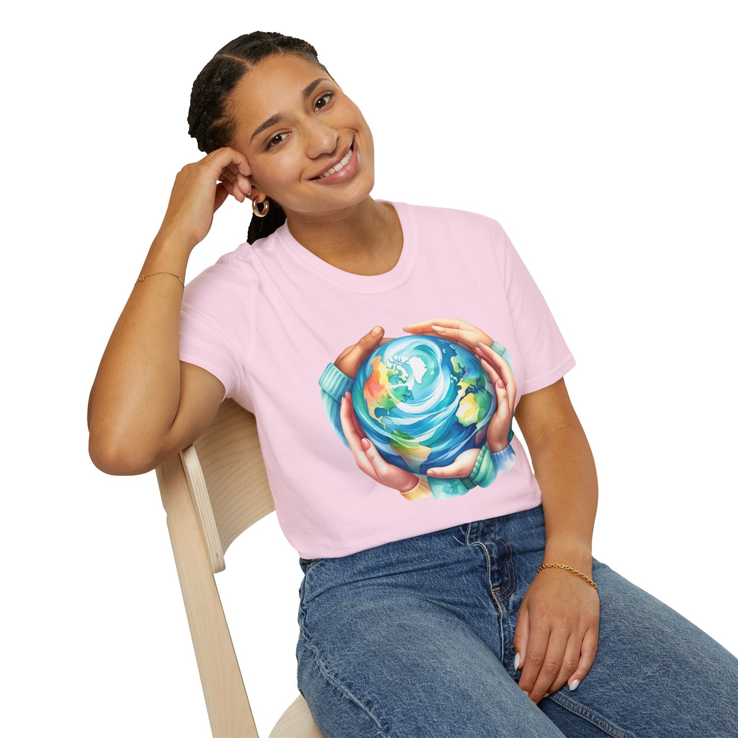 Earth Day Holding Hands T-Shirt