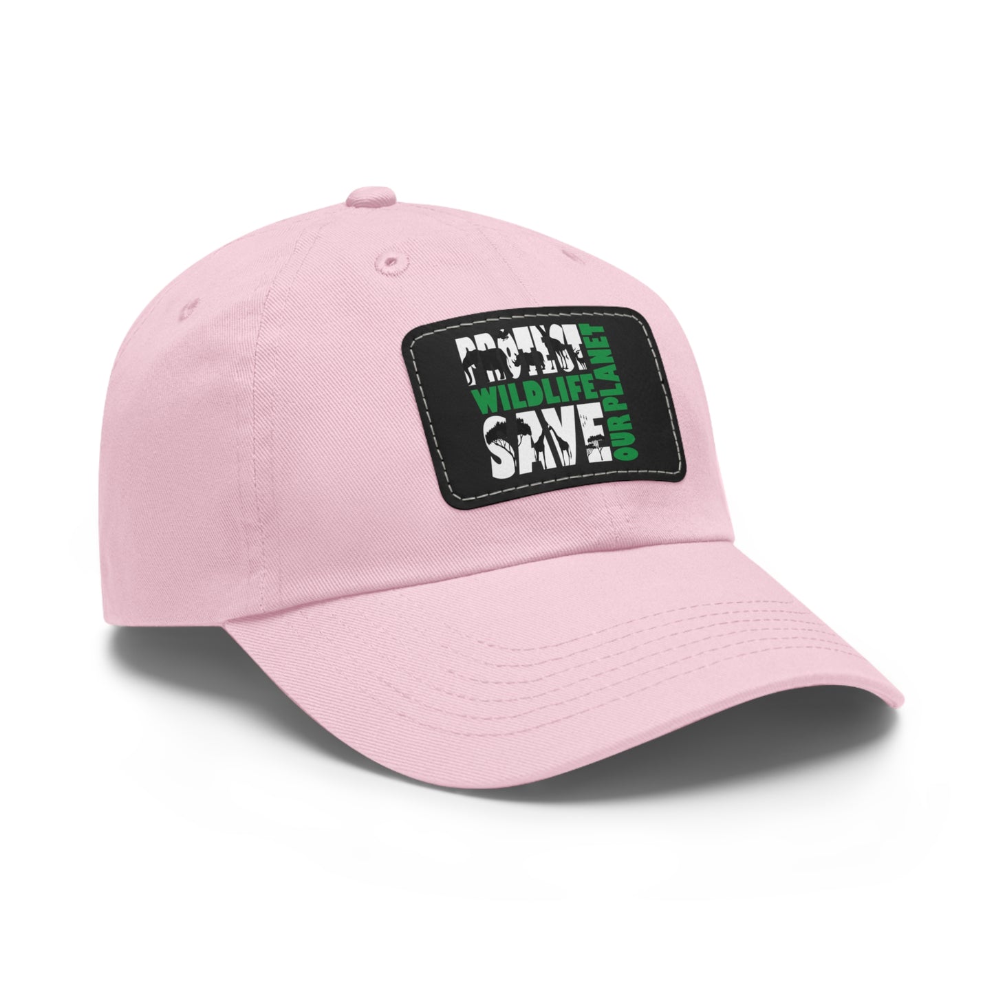 Wildlife & Planet Save Dad Hat with Leather Patch