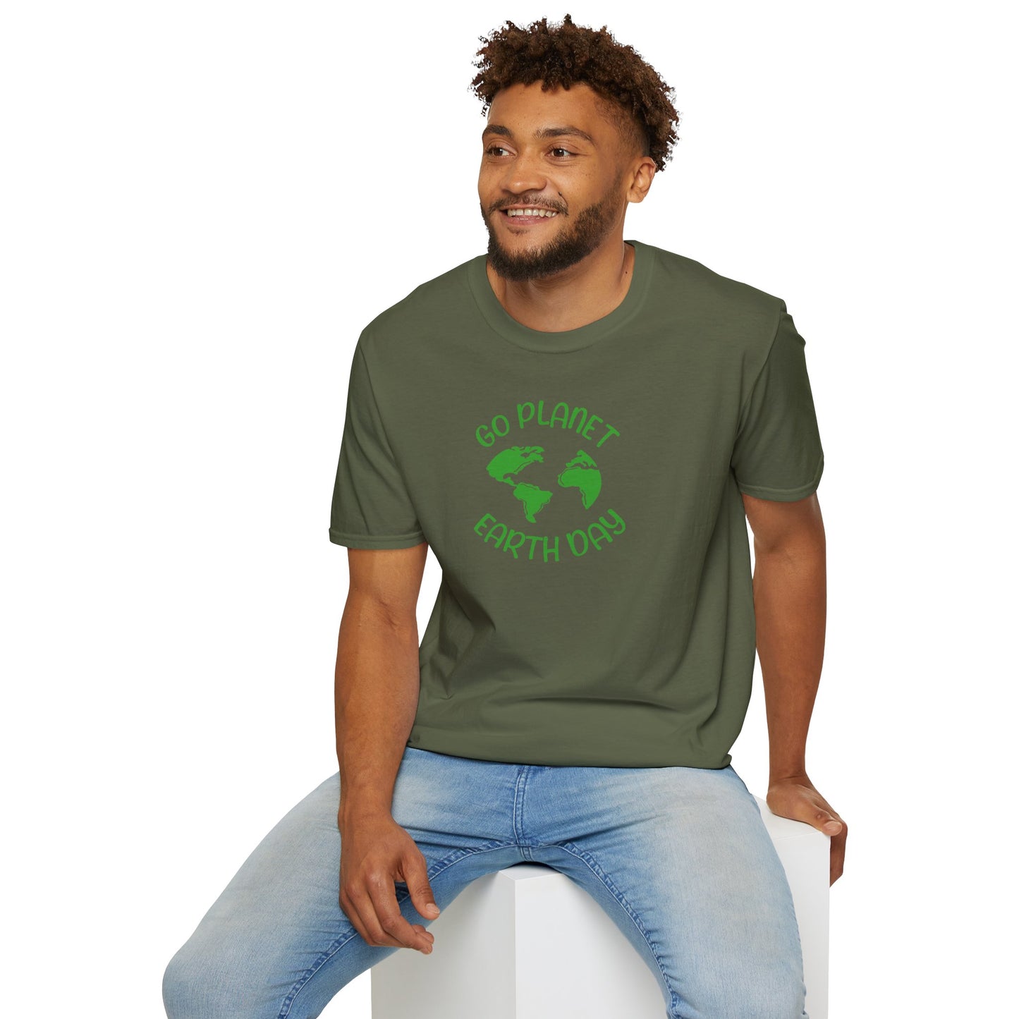 Earth Day Unisex T-Shirt - Go Planet Design