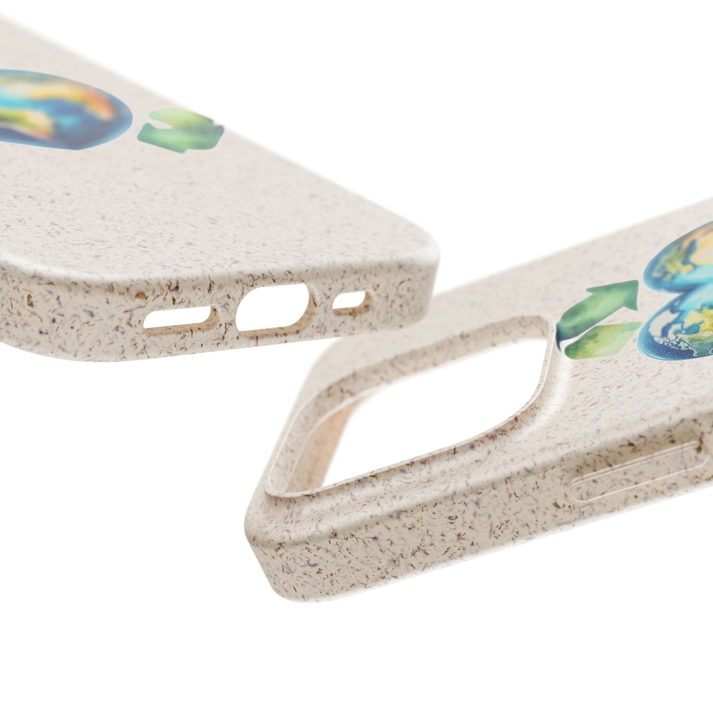 Cute Earth Design - Sustainable Living Biodegradable Phone Case