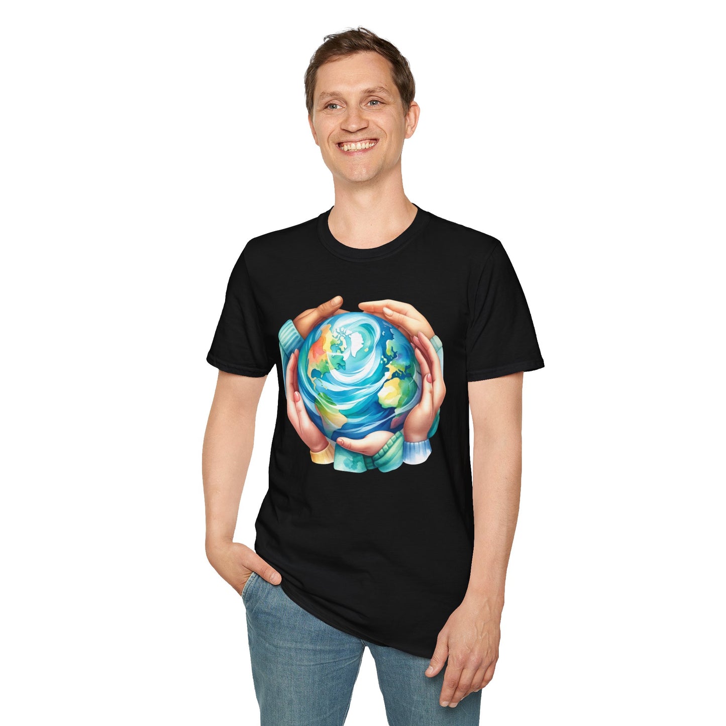Earth Day Holding Hands T-Shirt