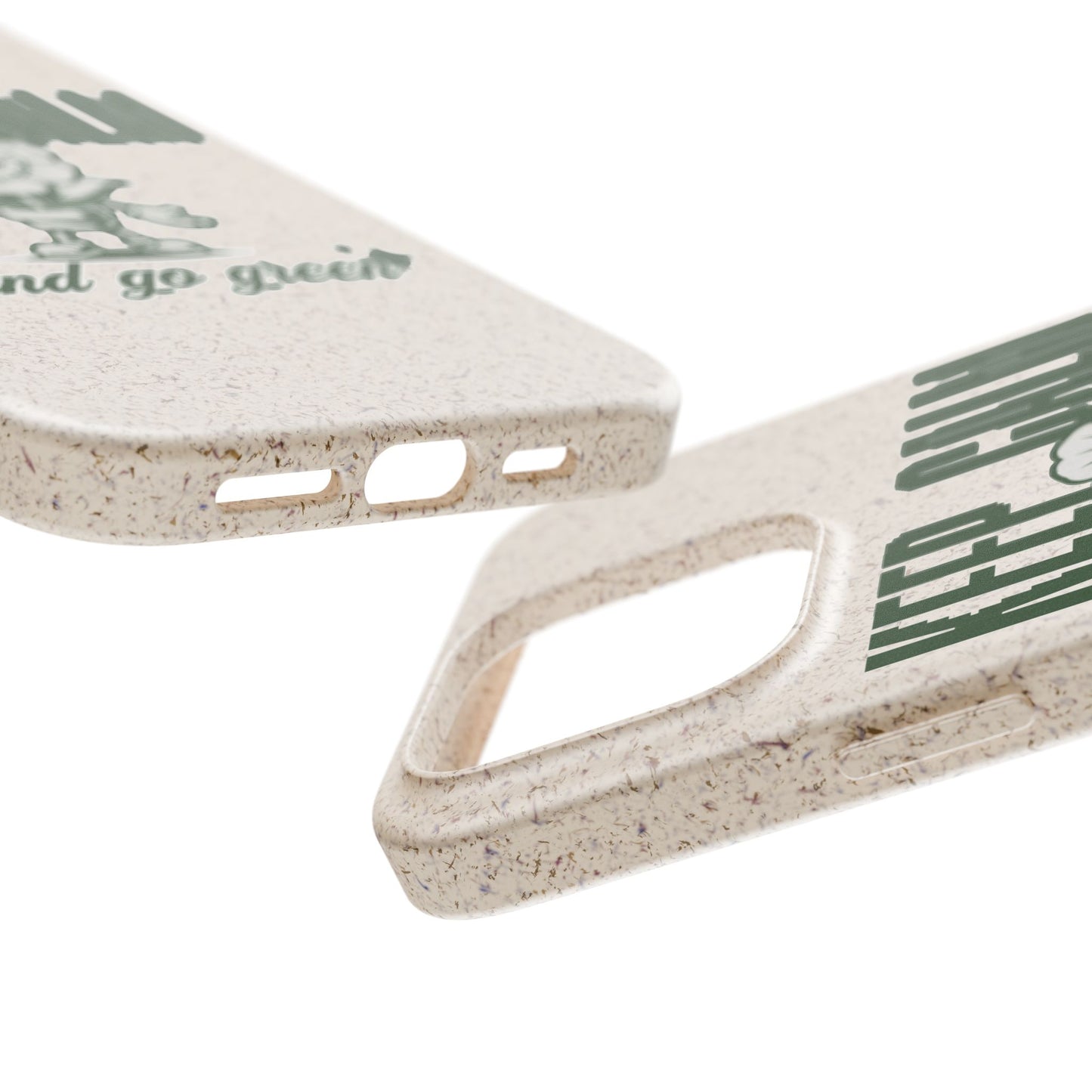 Go Green Biodegradable Phone Case