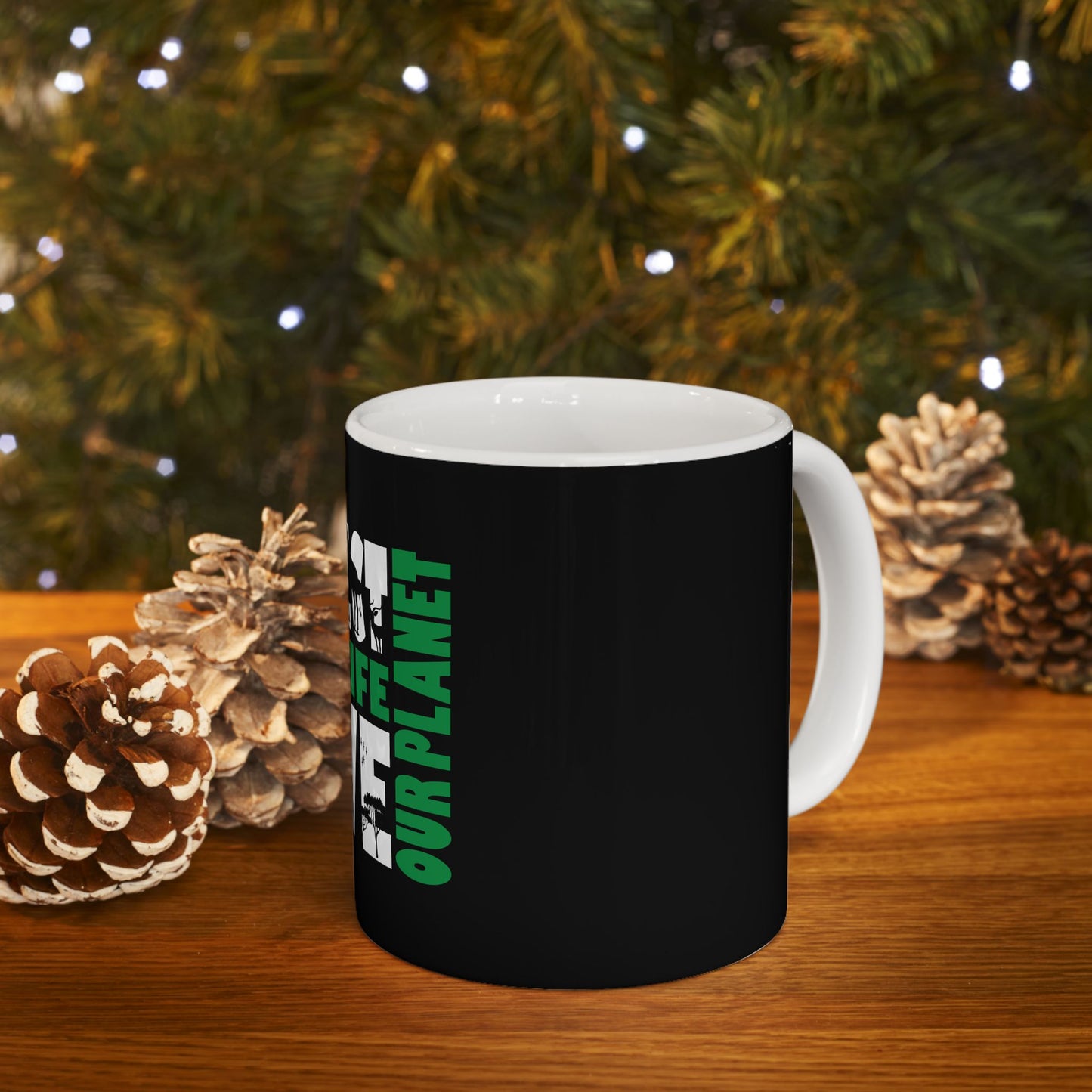 Wildlife Protect Ceramic Mug - 11oz, 15oz