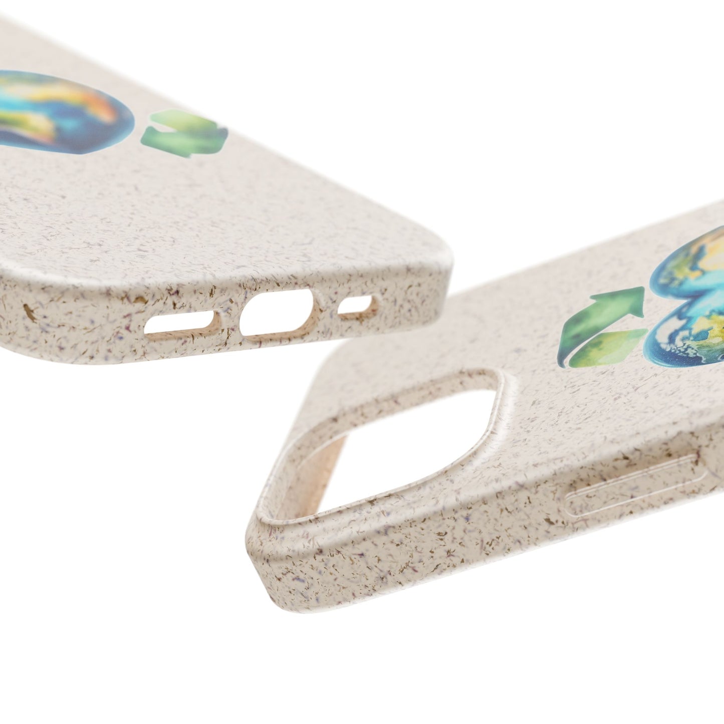 Cute Earth Design - Sustainable Living Biodegradable Phone Case