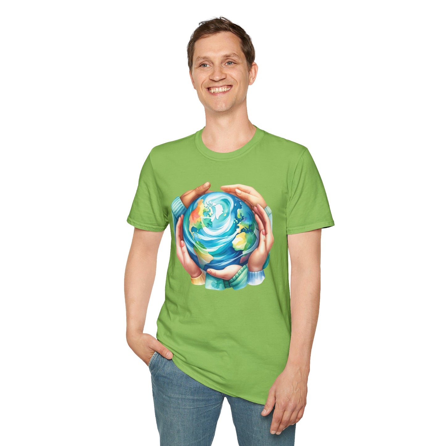 Earth Day Holding Hands T-Shirt
